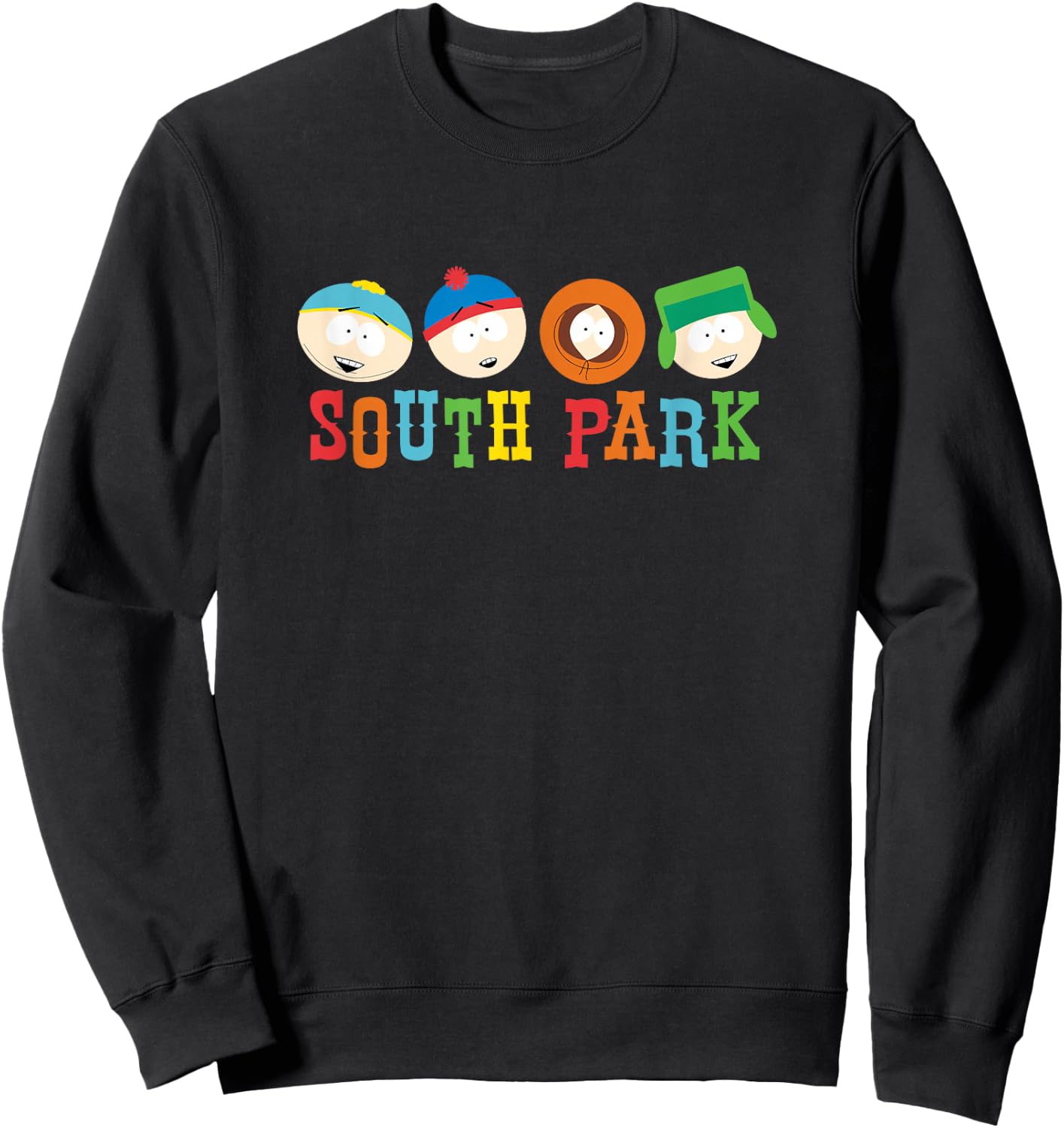 South Park Heads Sweatshirt - Sweatshirt | Black