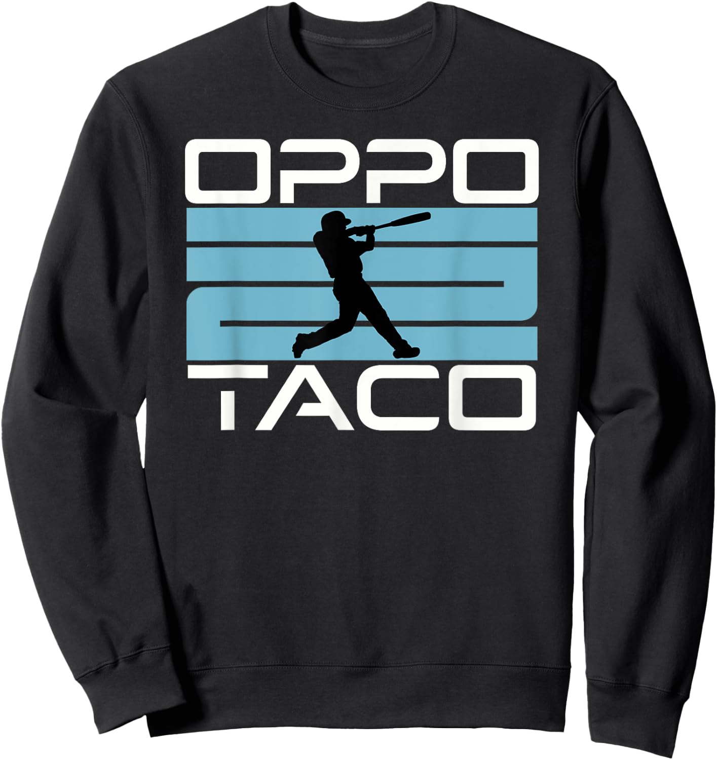 Oppo Taco Baseball Sweatshirt - Sweatshirt | Black