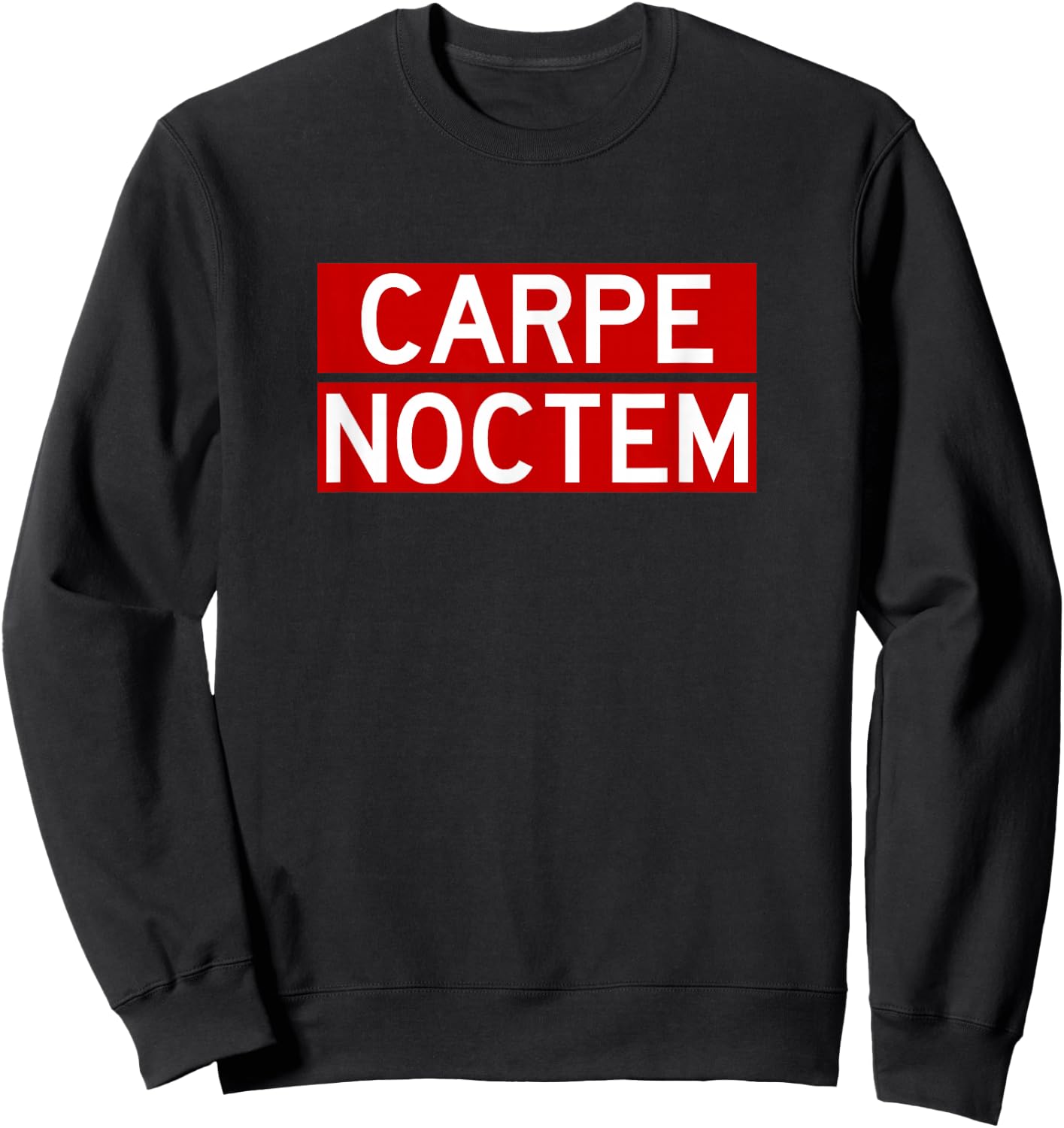 Carpe Noctem Sweatshirt - Sweatshirt | Black