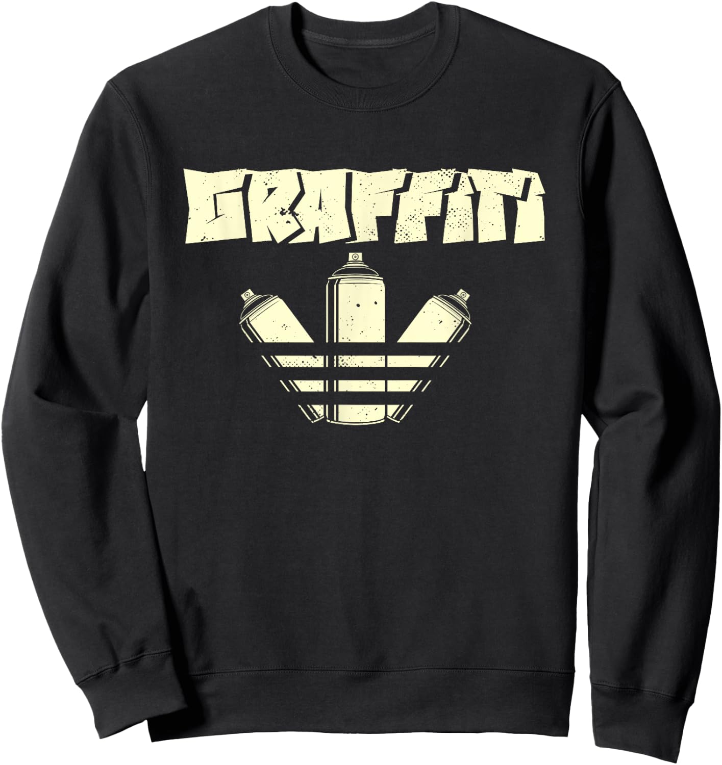 Graffiti | Street Urban Art Spray Paint | Graffiti Artist Sweatshirt - Sweatshirt | Black