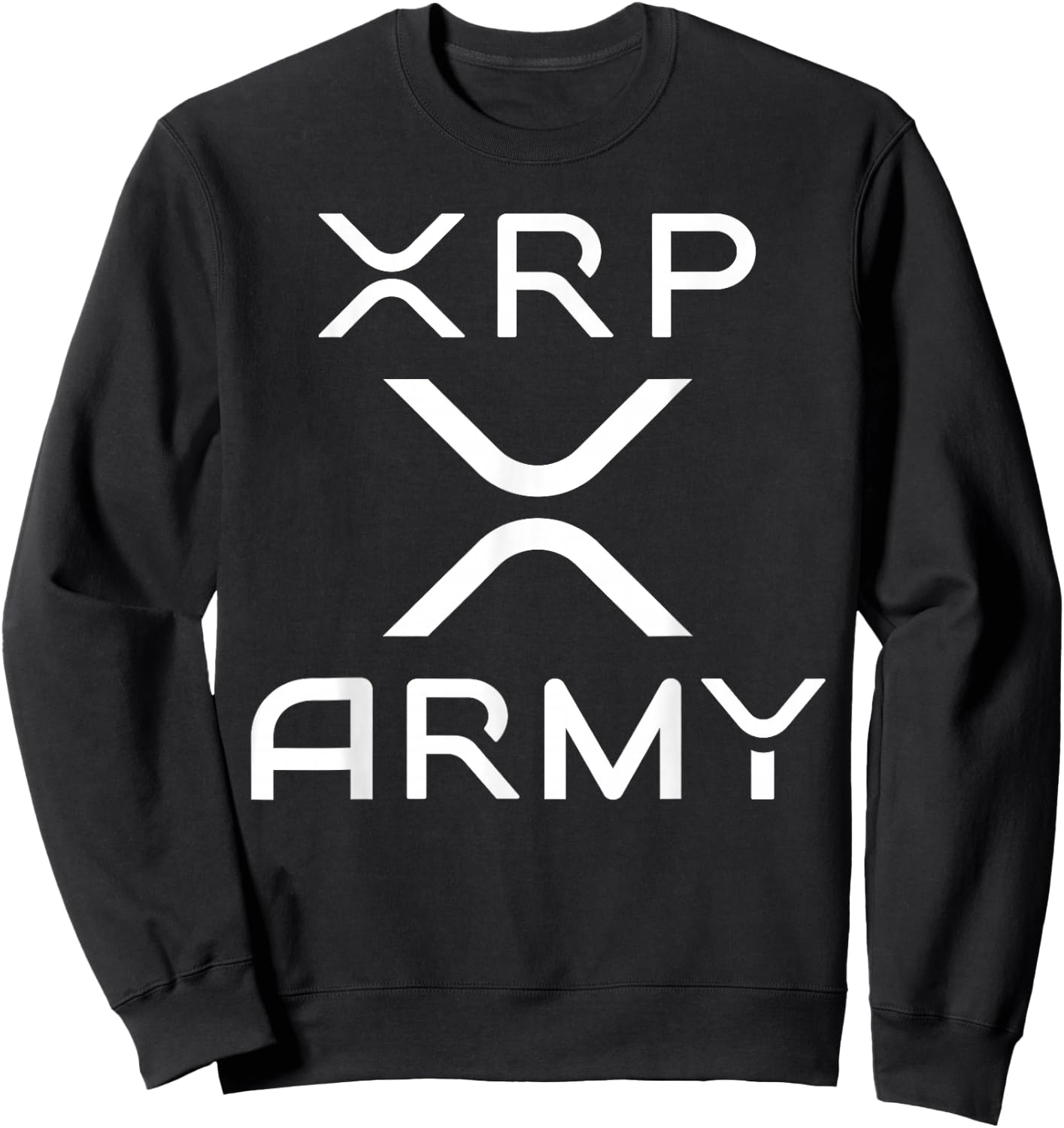 Hodl XRP - XRP Cryptocurrency - XRP Army Sweatshirt - Sweatshirt | Black