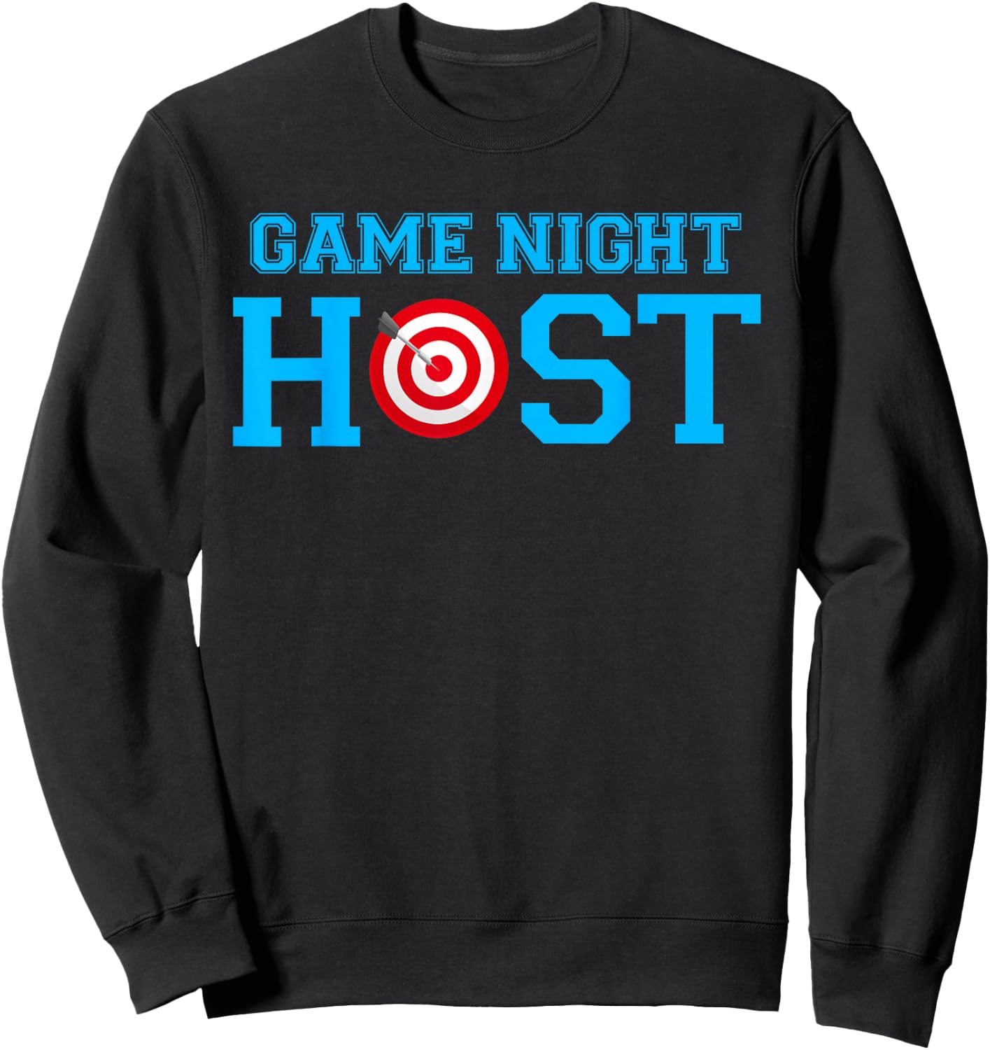 Game Night Host Family Board Game Night Trivia Night Games Sweatshirt - Sweatshirt | Black