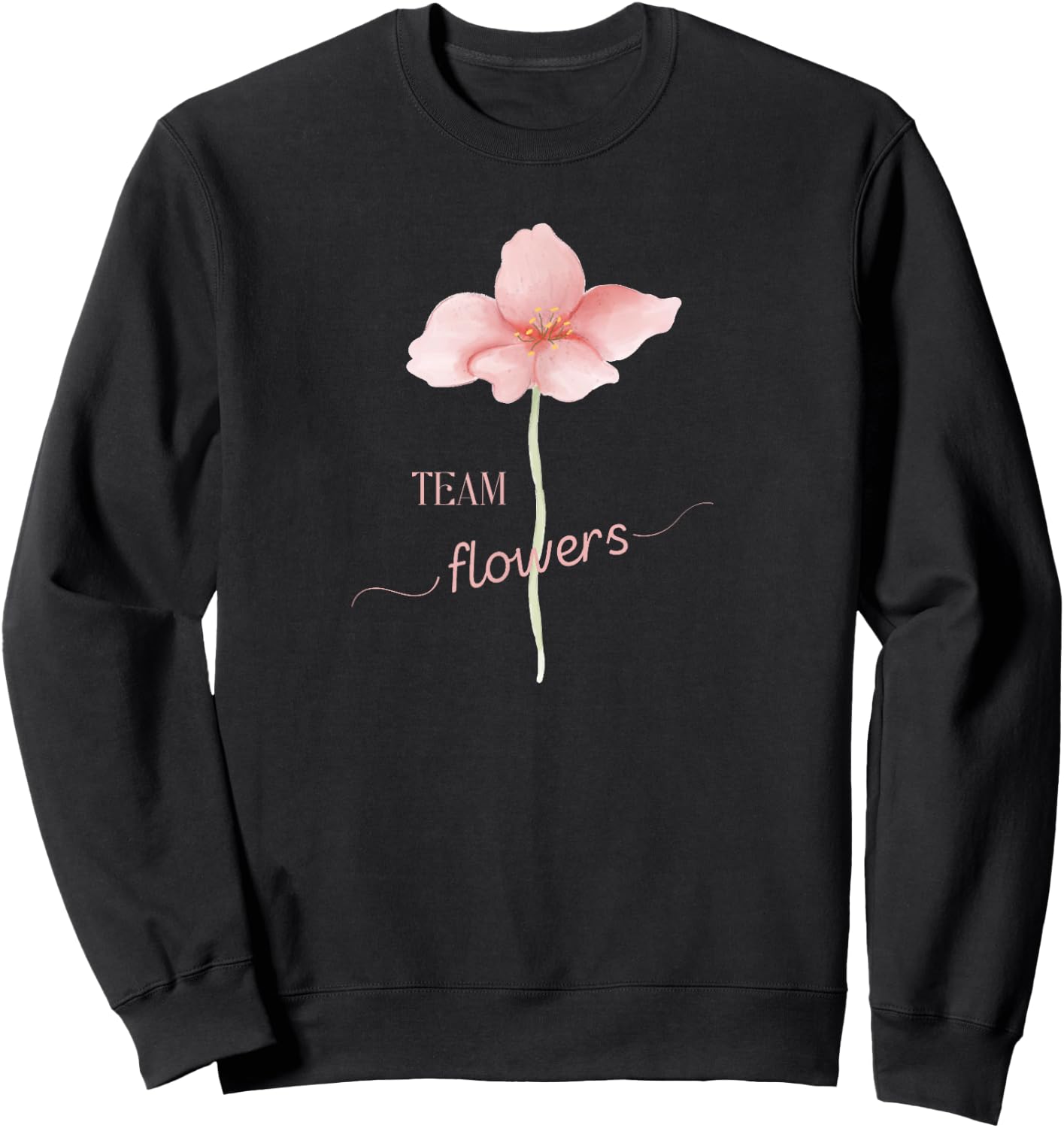 Team Flowers Nutcracker Ballet Christmas Dew Drop Waltz Sweatshirt - Sweatshirt | Black