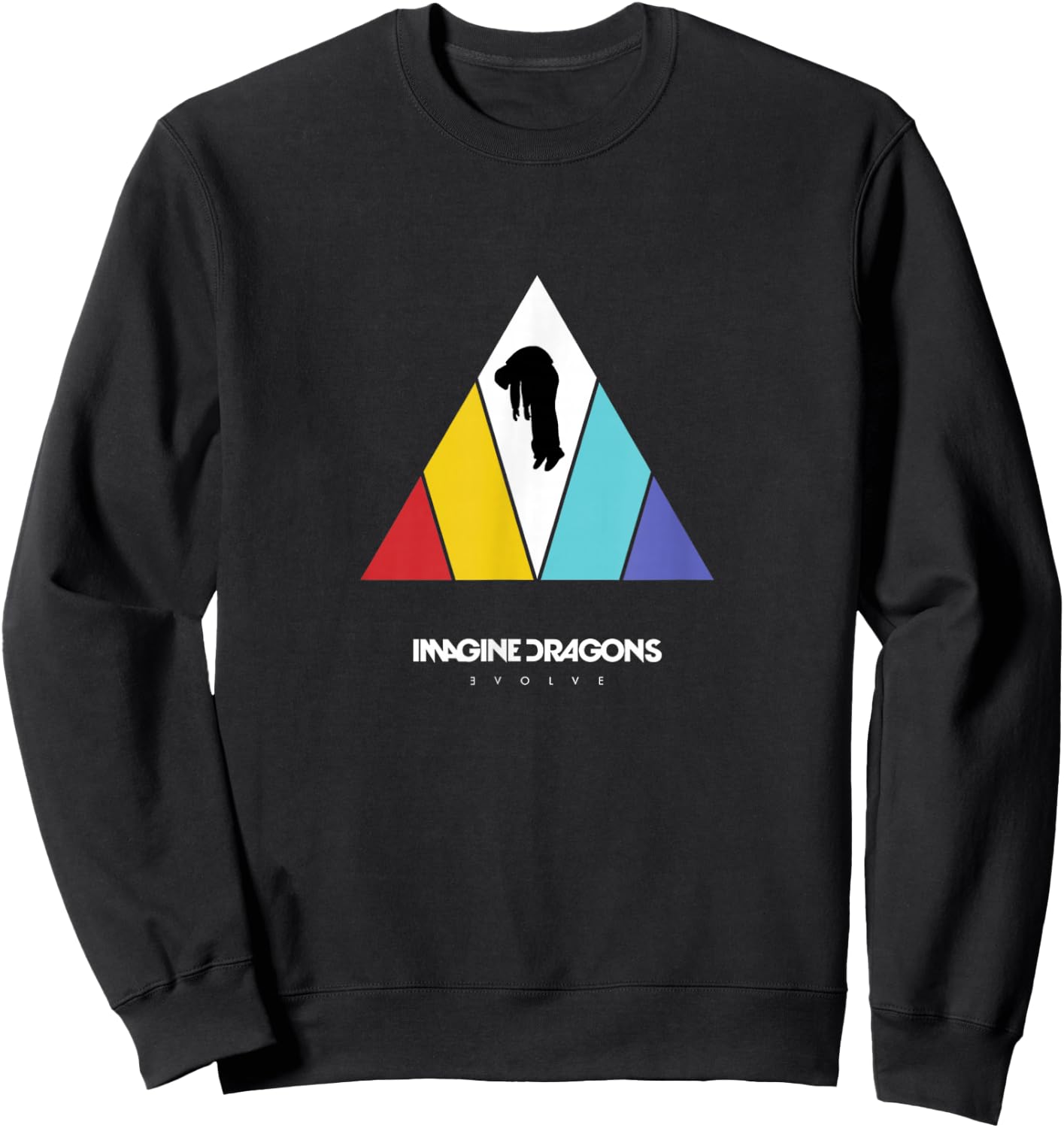 Imagine Dragons Triangle Logo Black Sweatshirt - Sweatshirt | Black