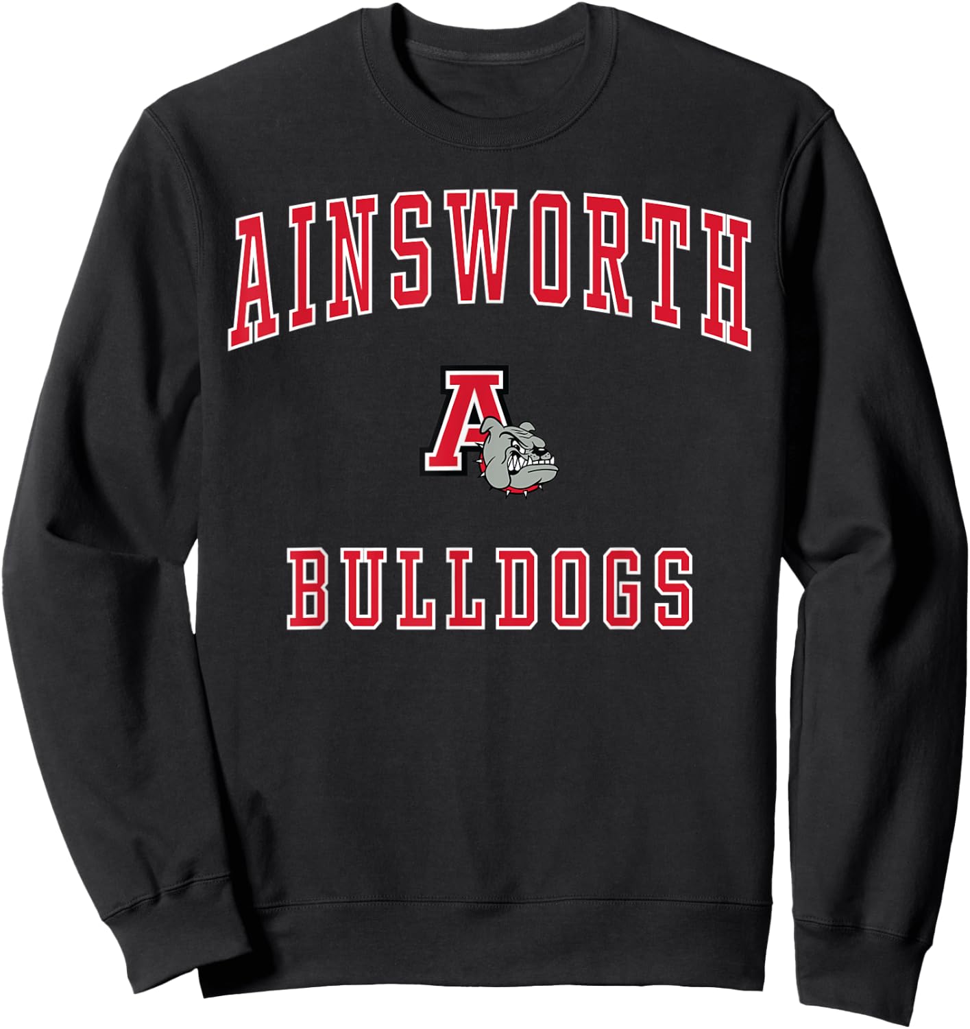 Ainsworth High School Bulldogs Sweatshirt - Sweatshirt | Black