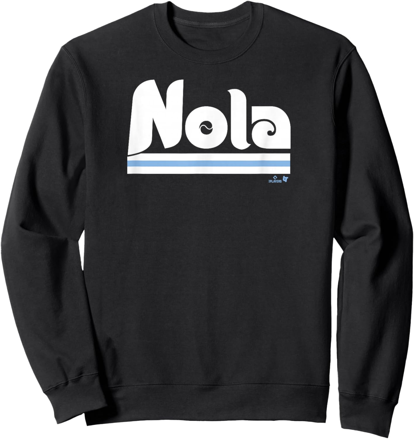 Aaron Nola - Philly Text - Philadelphia Baseball Sweatshirt - Sweatshirt | Black