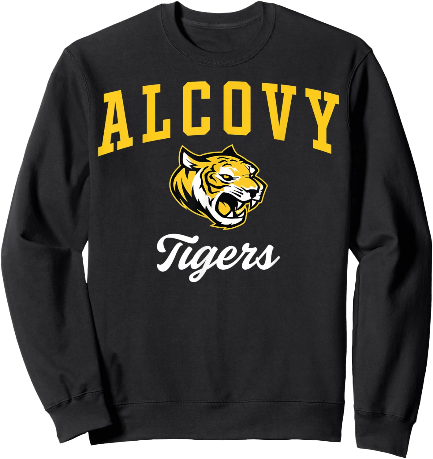 Alcovy High School Tigers Sweatshirt - Sweatshirt | Black