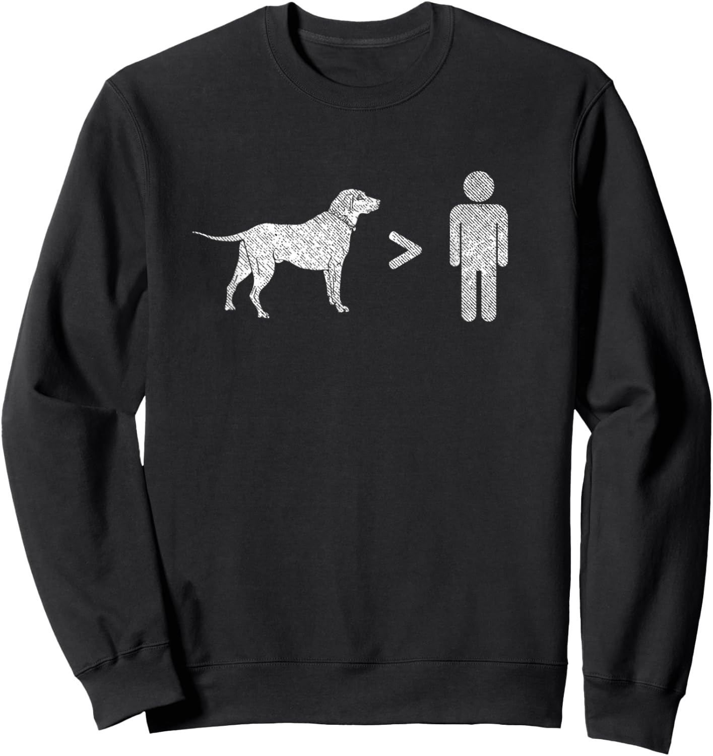 Dogs Are Better Than People - Dog Owner, Dog Lover Men Women Kids Sweatshirt - Sweatshirt | Black