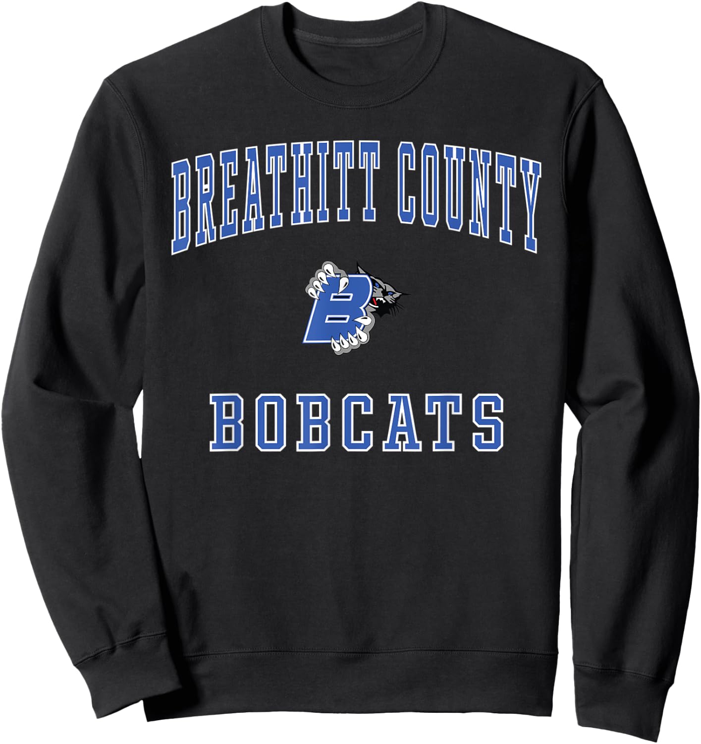 Breathitt County High School Bobcats Sweatshirt - Sweatshirt | Black