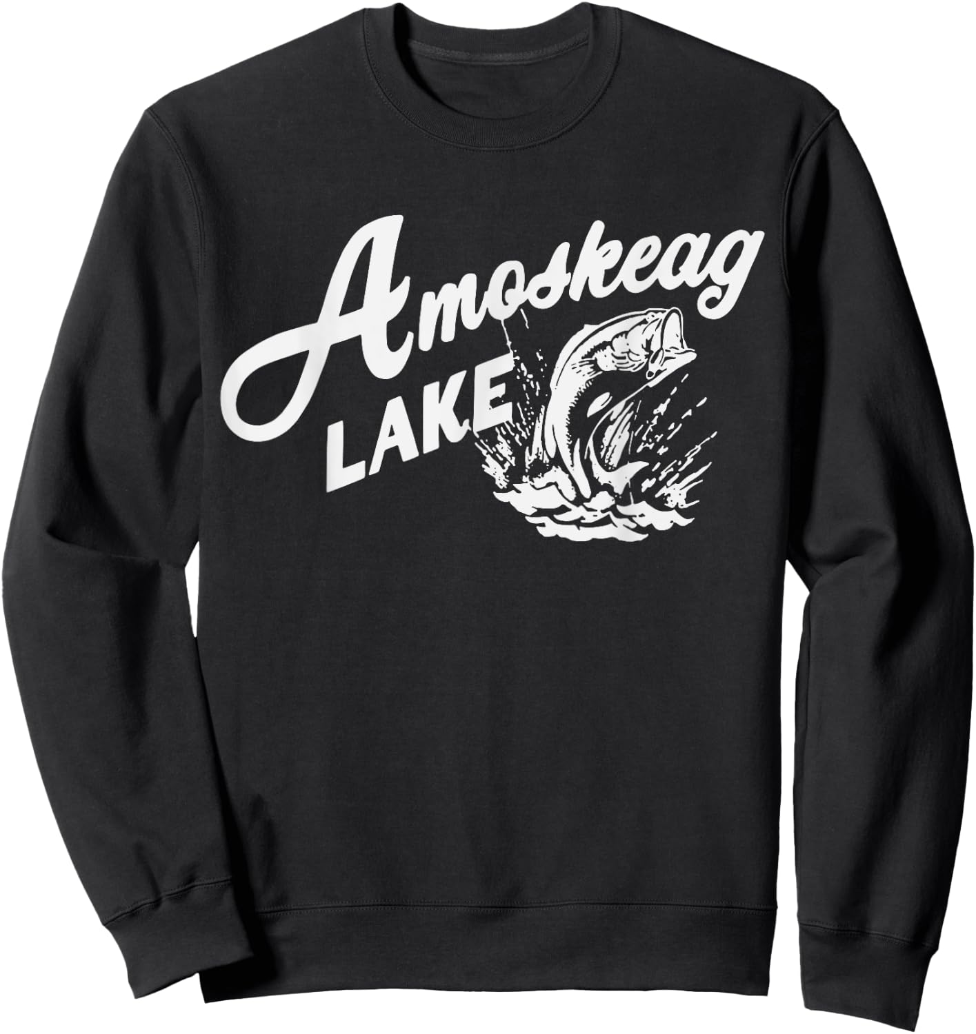 Amoskeag Lake Sweatshirt - Sweatshirt | Black