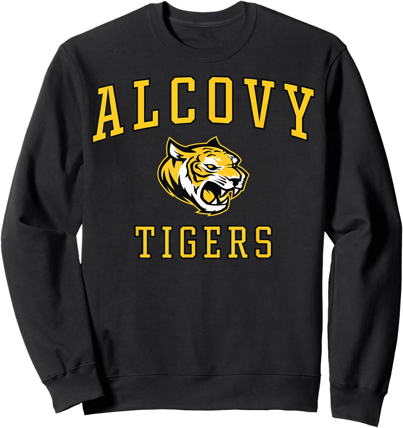 Alcovy High School Tigers Sweatshirt - Sweatshirt | Black
