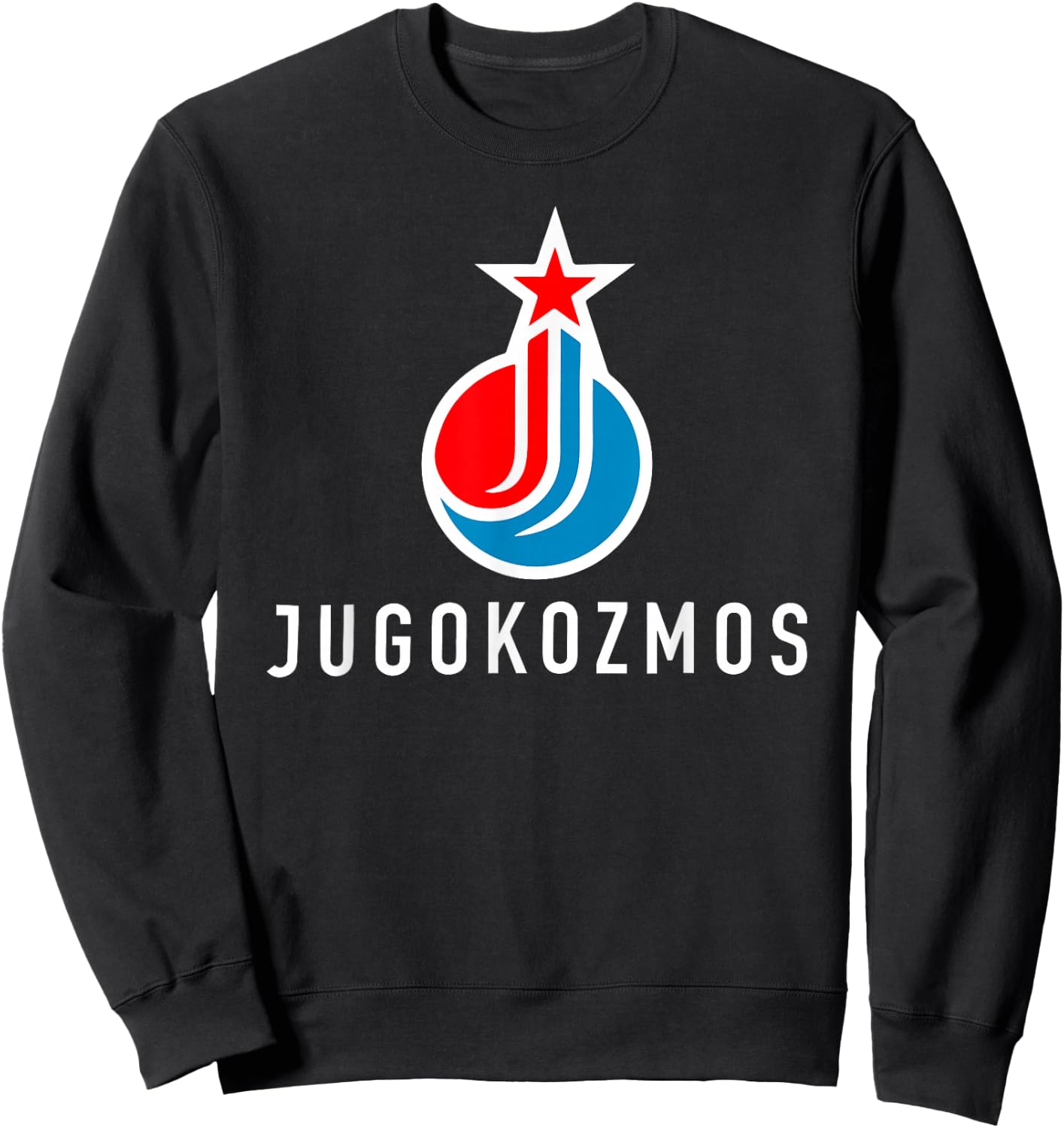 Jugokozmos Sputnik Jugoslavija Balkan SFRJ Jugoslavia Sweatshirt - Sweatshirt | Black