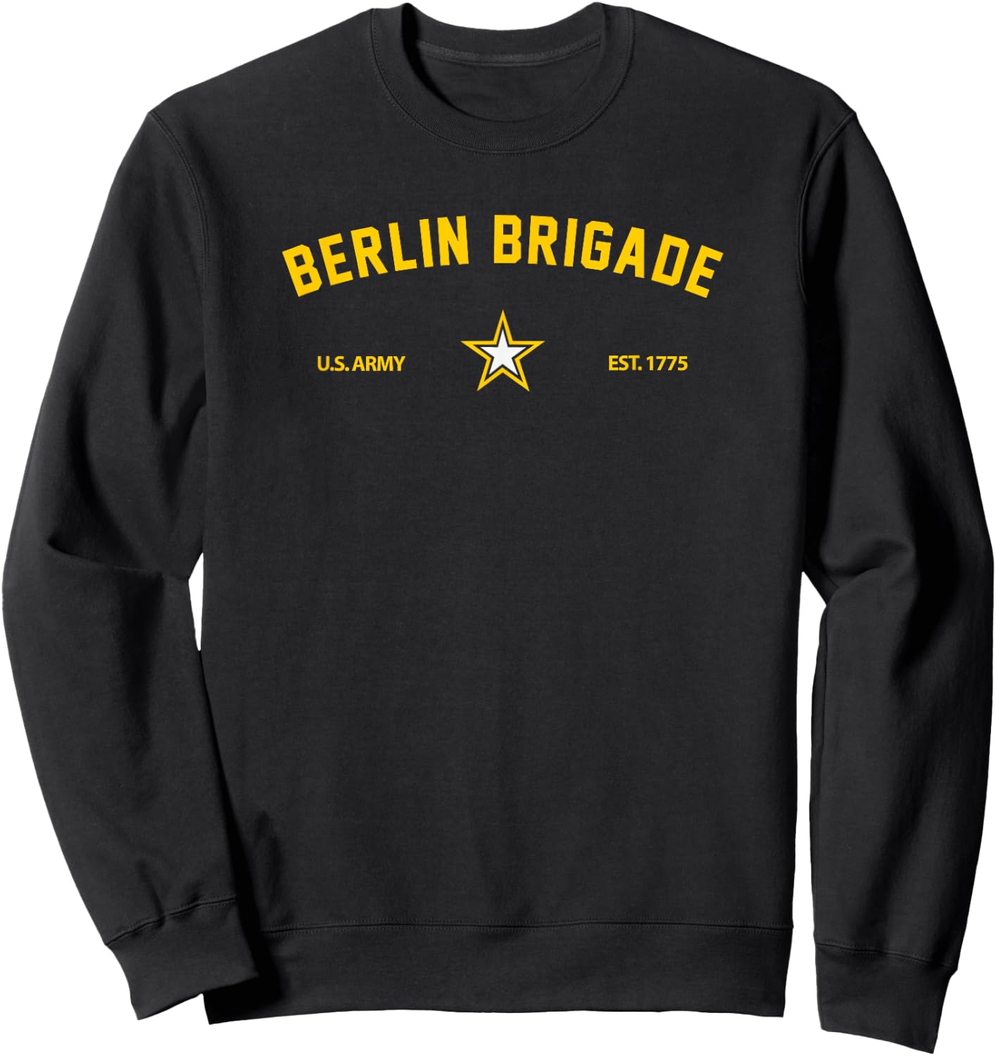 US Army Berlin Brigade Sweatshirt - Sweatshirt | Black