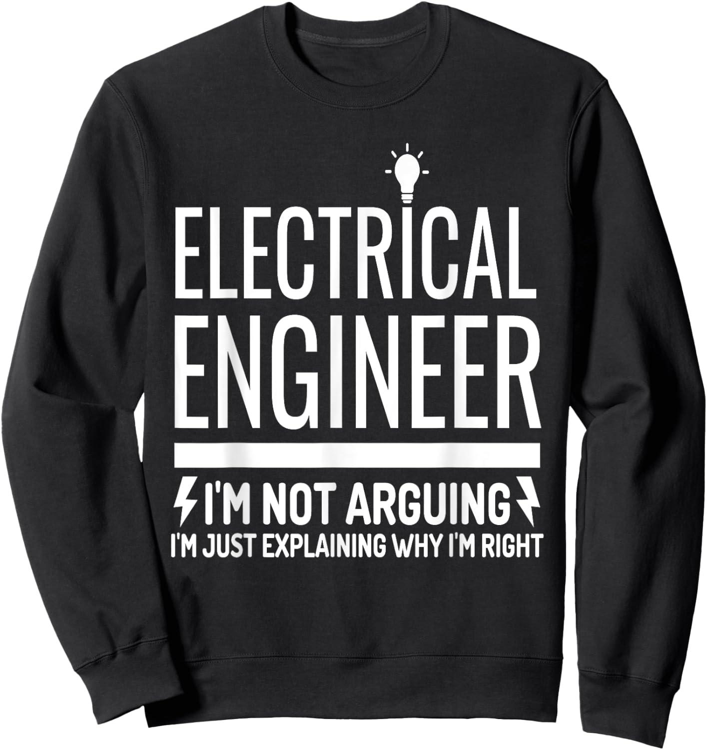 Funny Electrical Engineer Gift Electronics Engineering 2024 Sweatshirt - Sweatshirt | Black