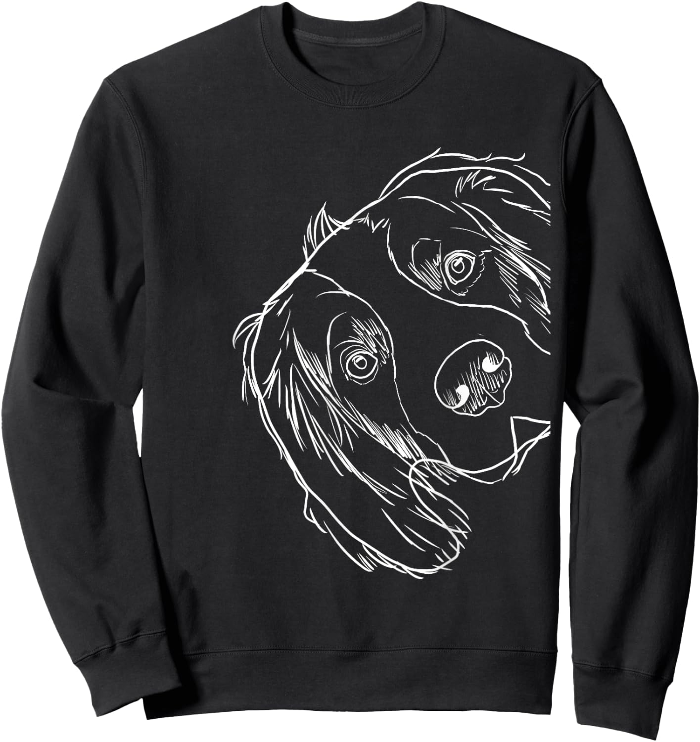 Funny Dog Welsh Springer Spaniel Women Kids Sweatshirt - Sweatshirt | Black