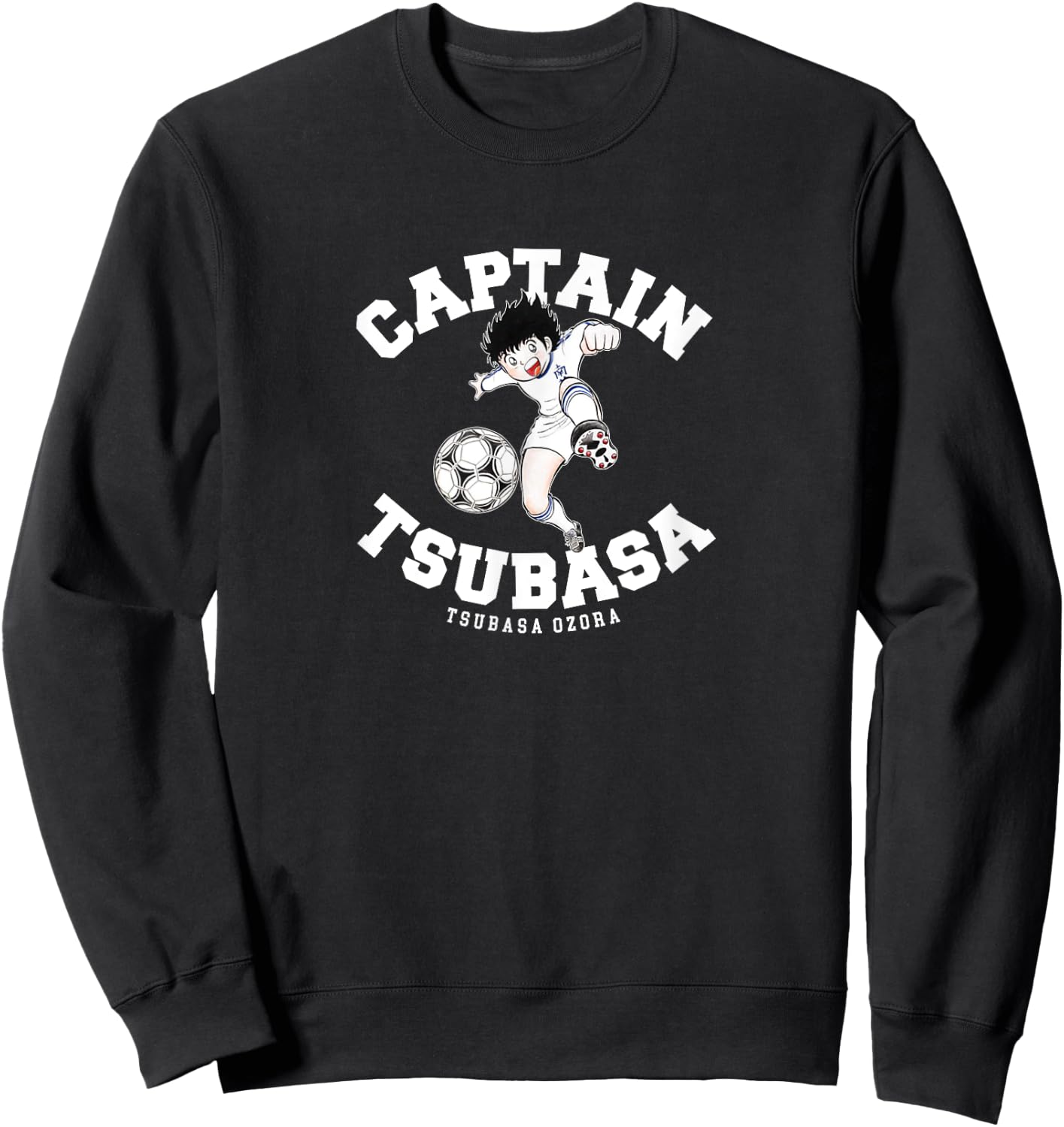 Captain Tsubasa (Tsubasa Elementary School Student) Sweatshirt - Sweatshirt | Black