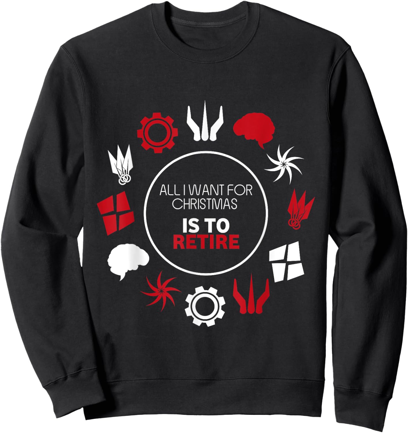 Christmas Gloomhaven - Christmas Board game clothing Sweatshirt - Sweatshirt | Black