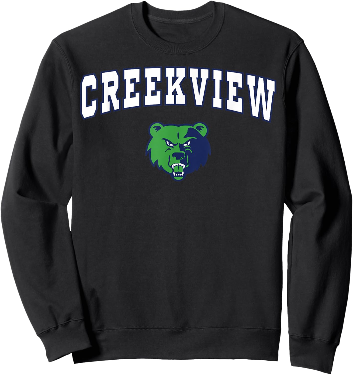 Creekview High School Grizzlies Sweatshirt - Sweatshirt | Black