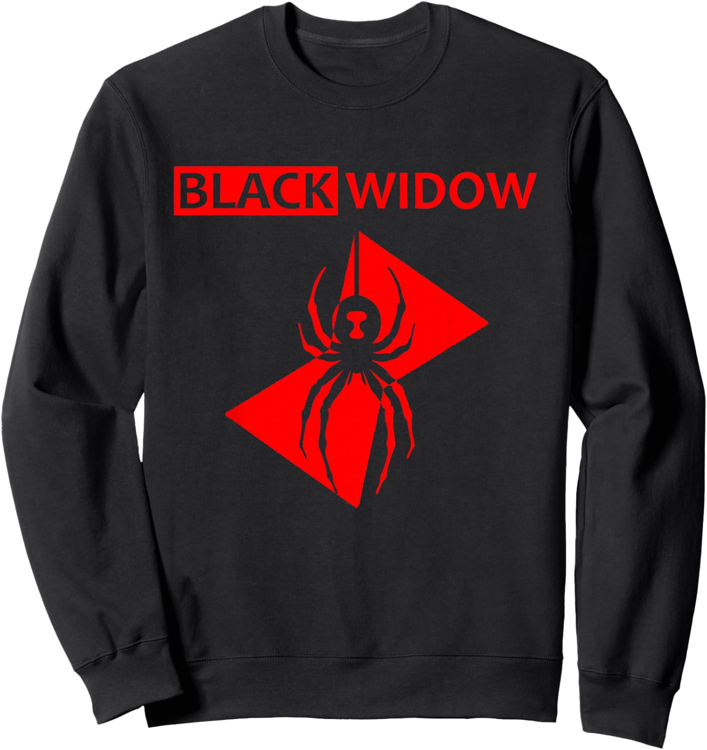 Black Widow Spider Gift Sweatshirt - Sweatshirt | Black