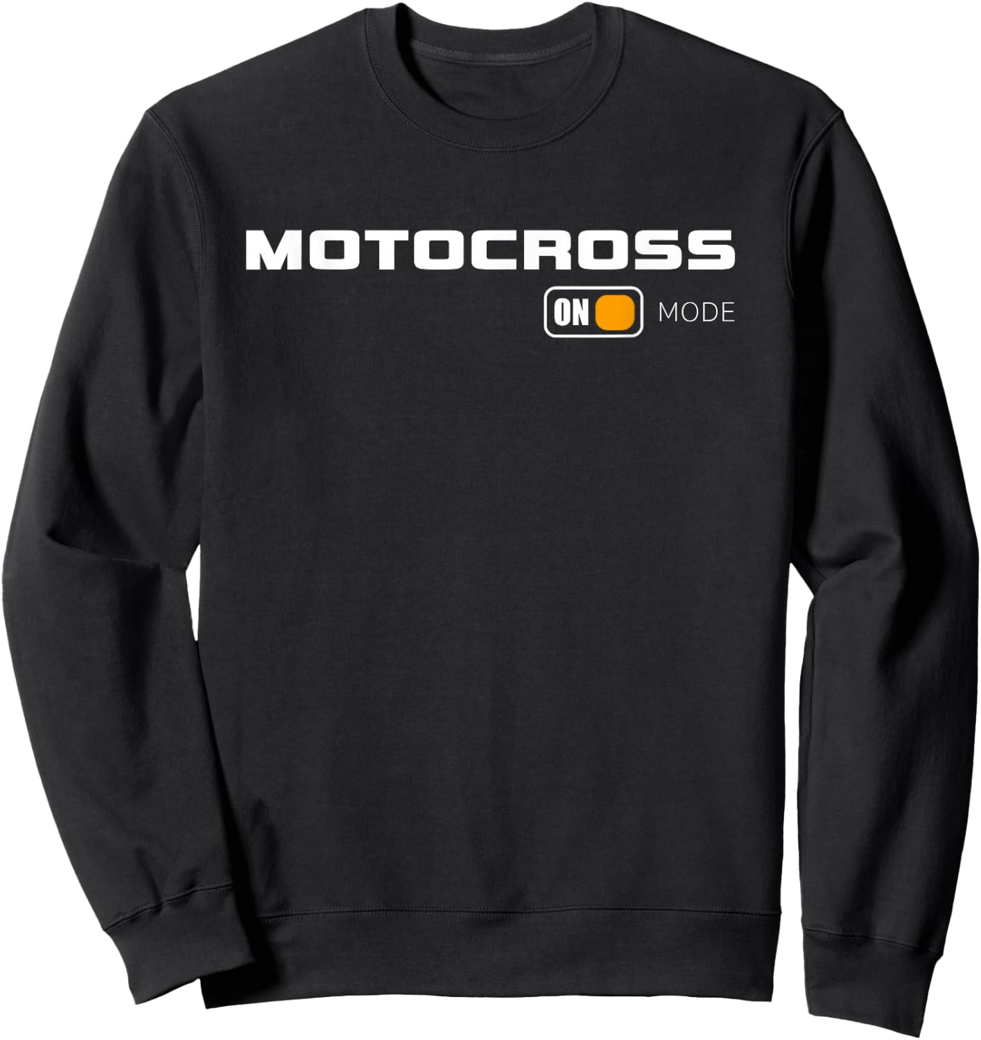Motocross Dirt Bike Apparel - Dirt Bike Motocross Sweatshirt - Sweatshirt | Black