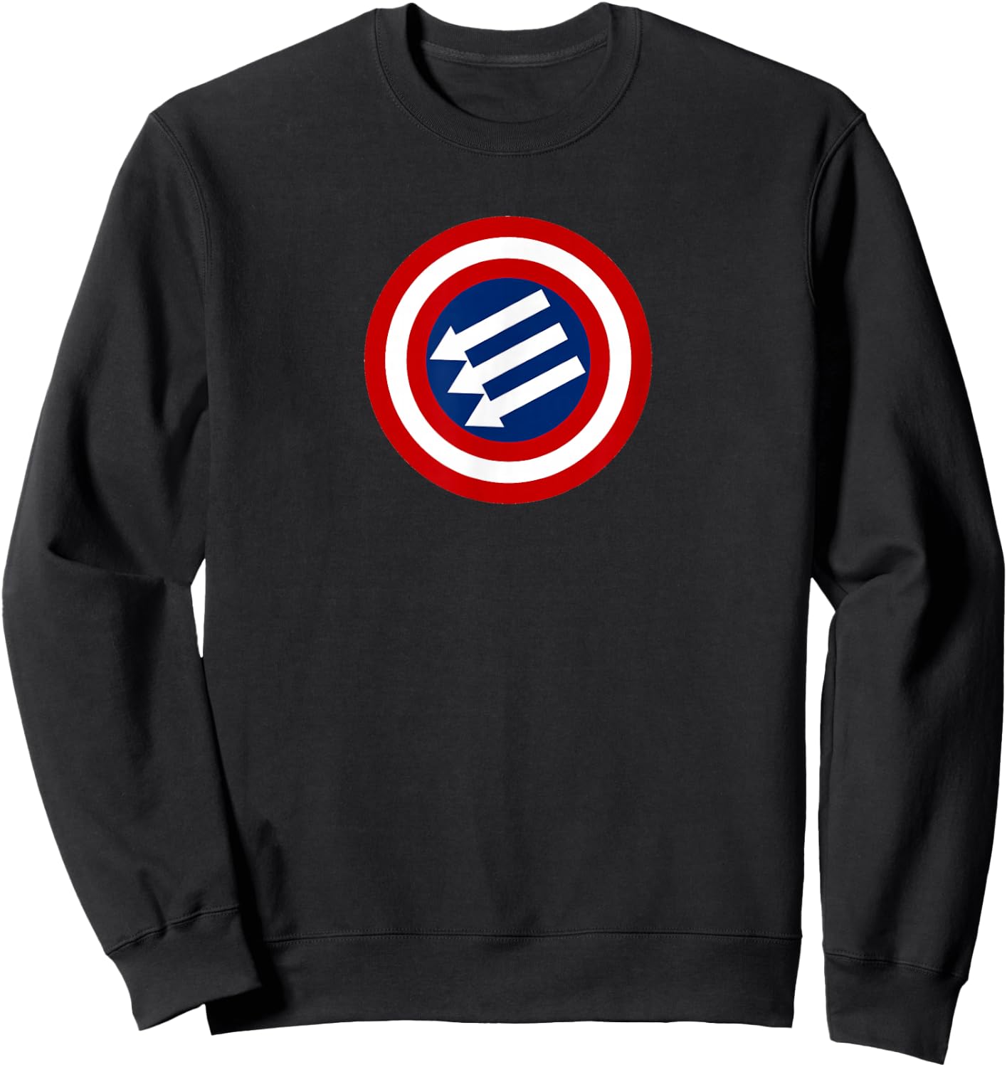 Three Arrows Iron Front Sweatshirt - Sweatshirt | Black