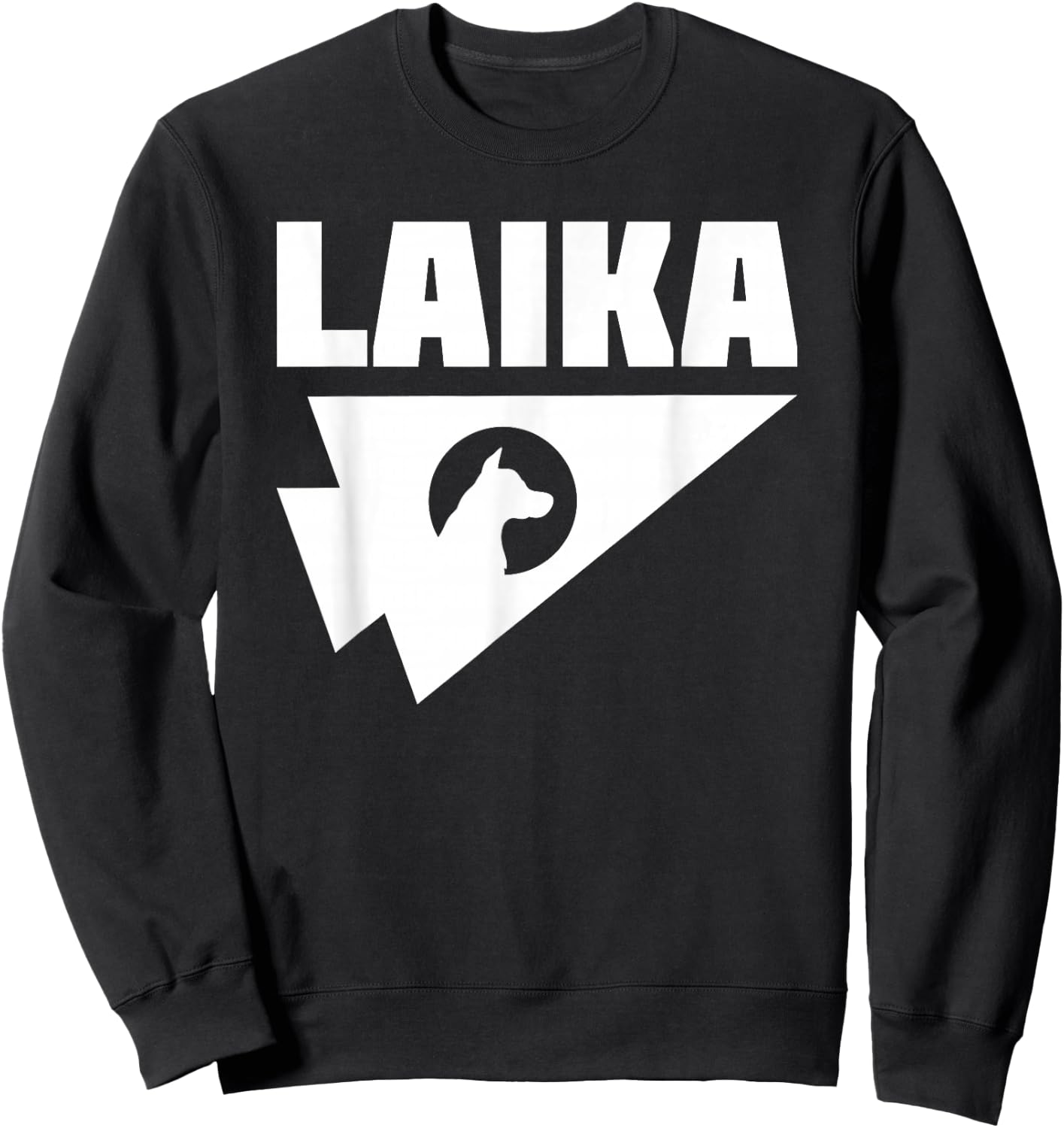 Laika Dog Sputnik Space Space USSR Gift Sweatshirt - Sweatshirt | Black