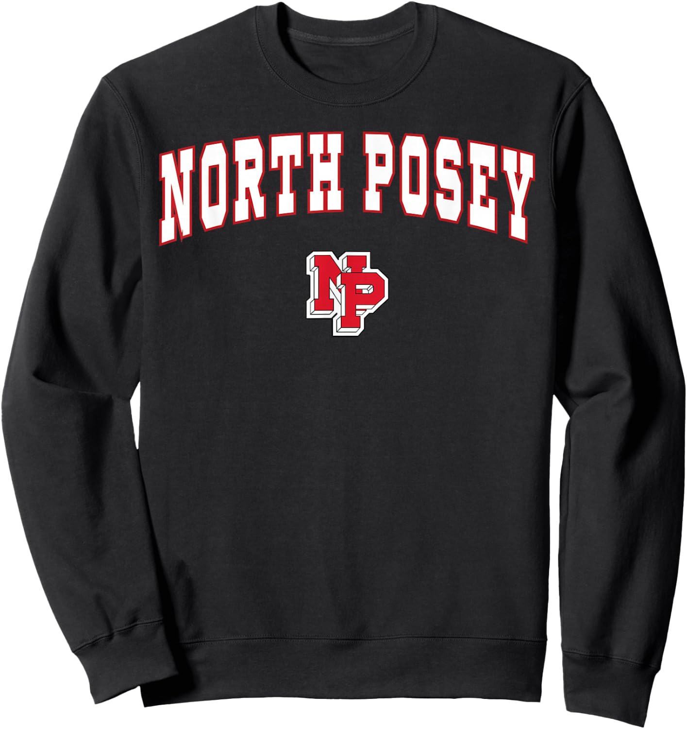 North Posey High School Vikings Sweatshirt - Sweatshirt | Black