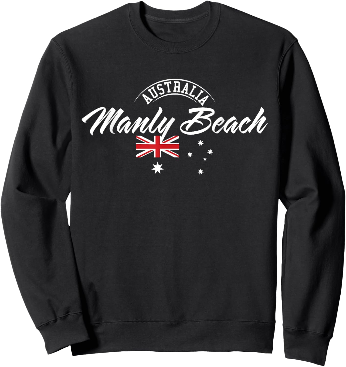 Manly Beach Australia Sweatshirt - Sweatshirt | Black