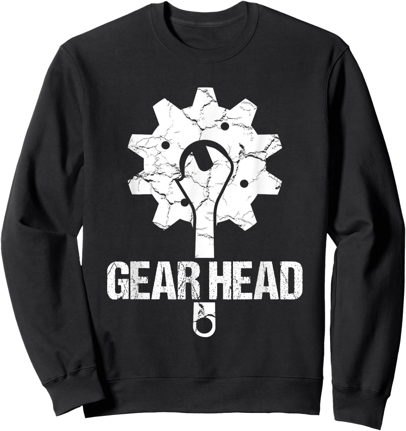 Gear Head Motorcycle Motorsports Bicycle Biker Gift Sweatshirt - Sweatshirt | Black