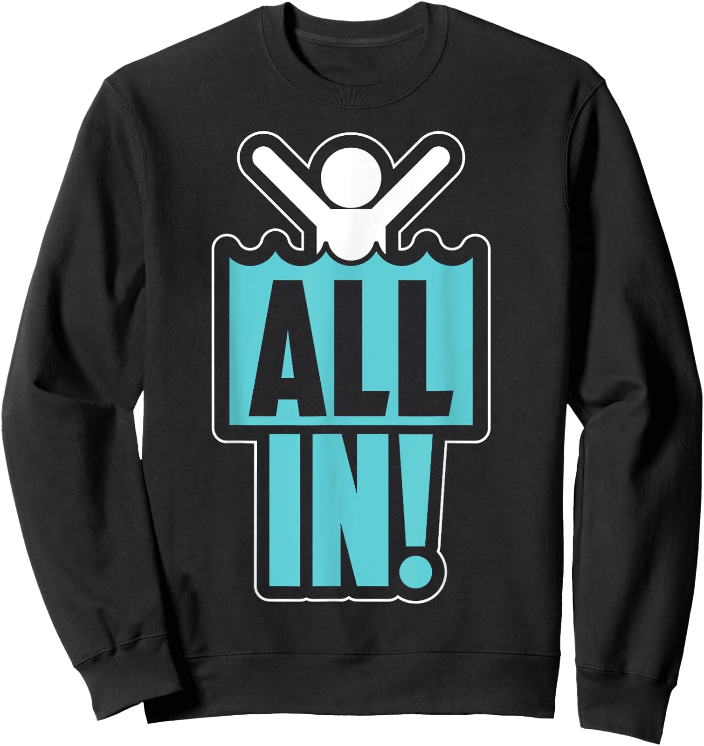 Funny Christian Baptism Gift | Cute Christening Boys Girls Sweatshirt - Sweatshirt | Black