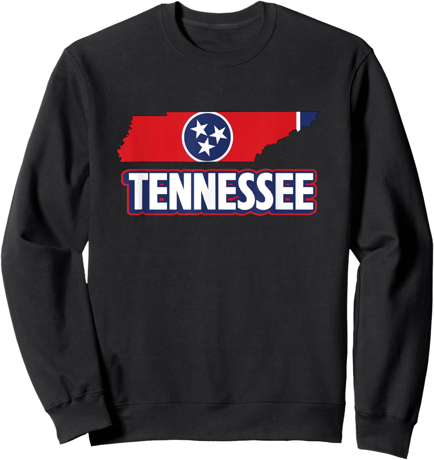 Tennessean Flag State Of Tennessee Men Women Kids Sweatshirt - Sweatshirt | Black