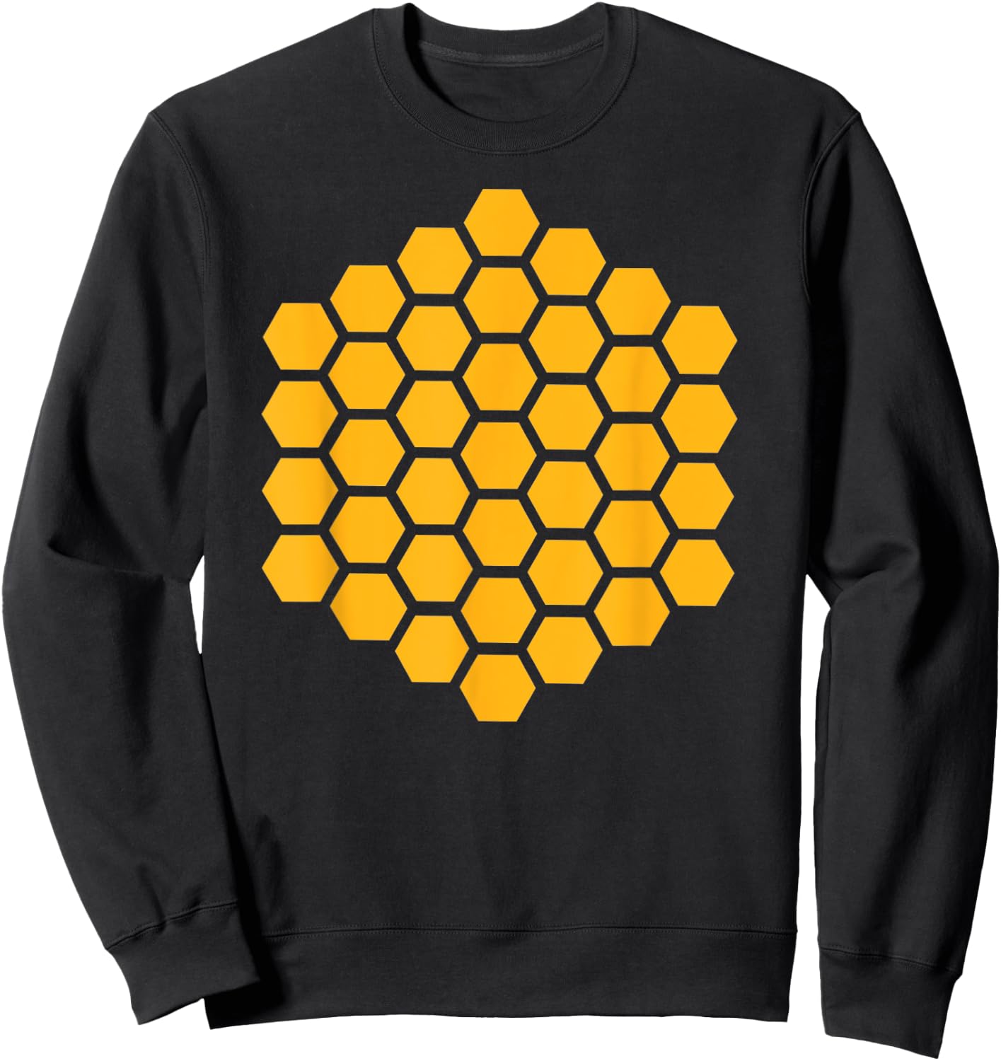 Honeycomb Sweatshirt - Sweatshirt | Black