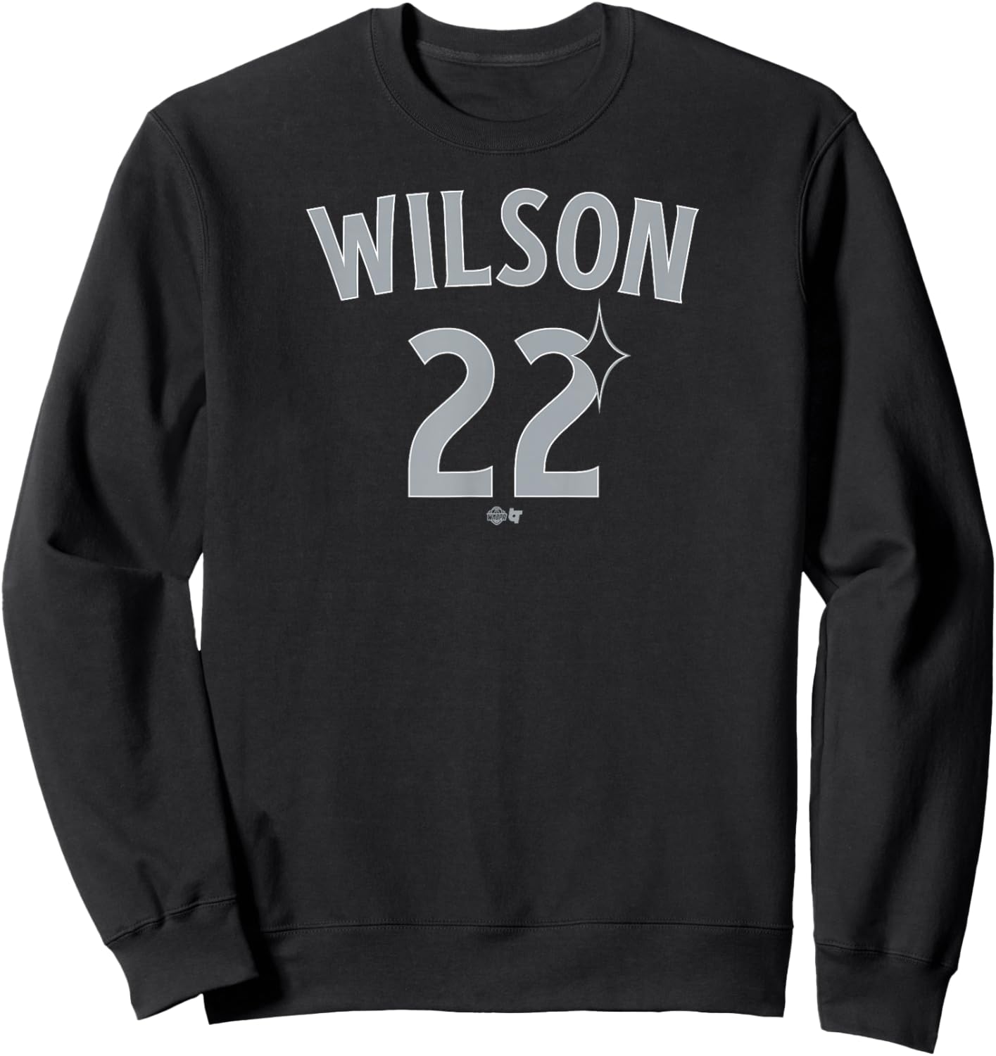 A'ja Wilson: LV 22 - Las Vegas Basketball Sweatshirt - Sweatshirt | Black