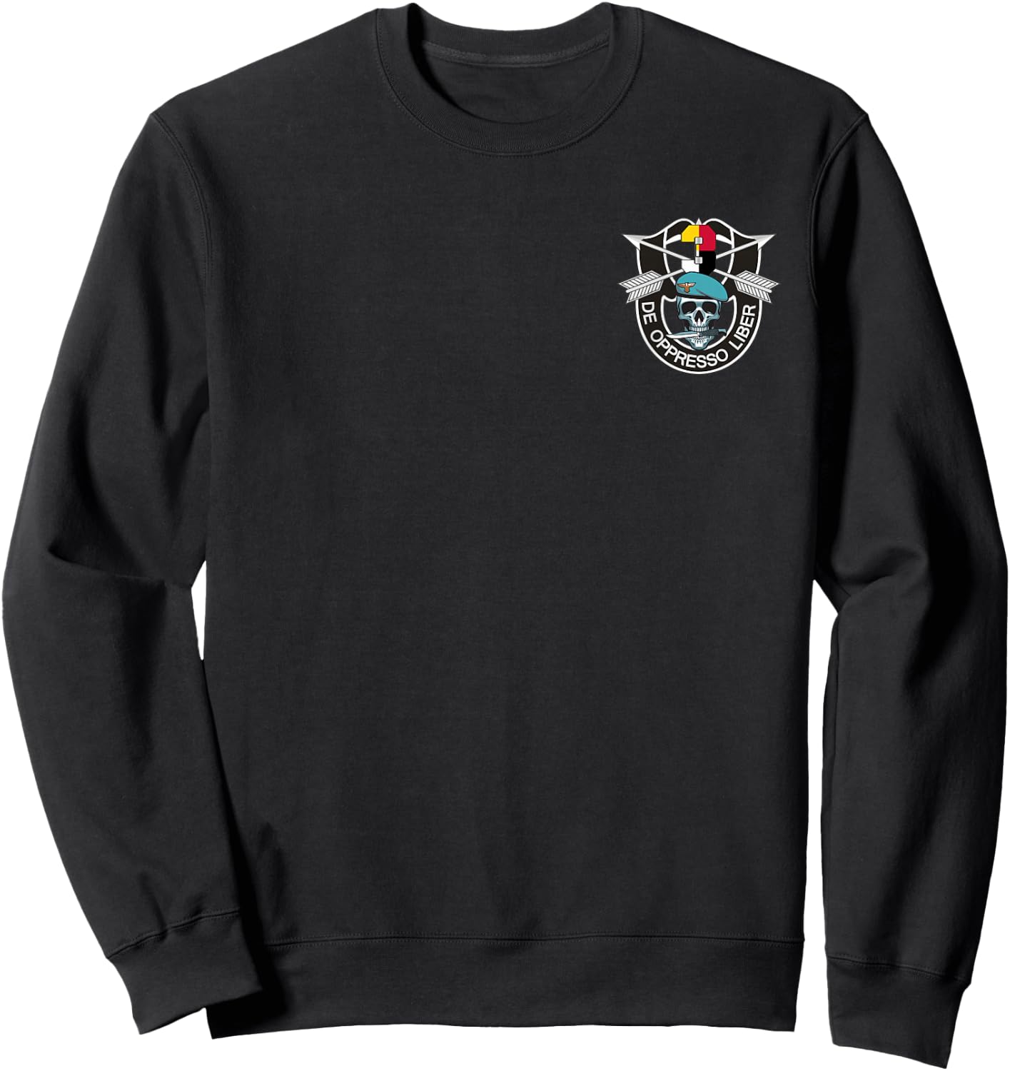 3rd Special Forces Group (3rd SFG) Shirt - De Oppresso Liber Sweatshirt - Sweatshirt | Black
