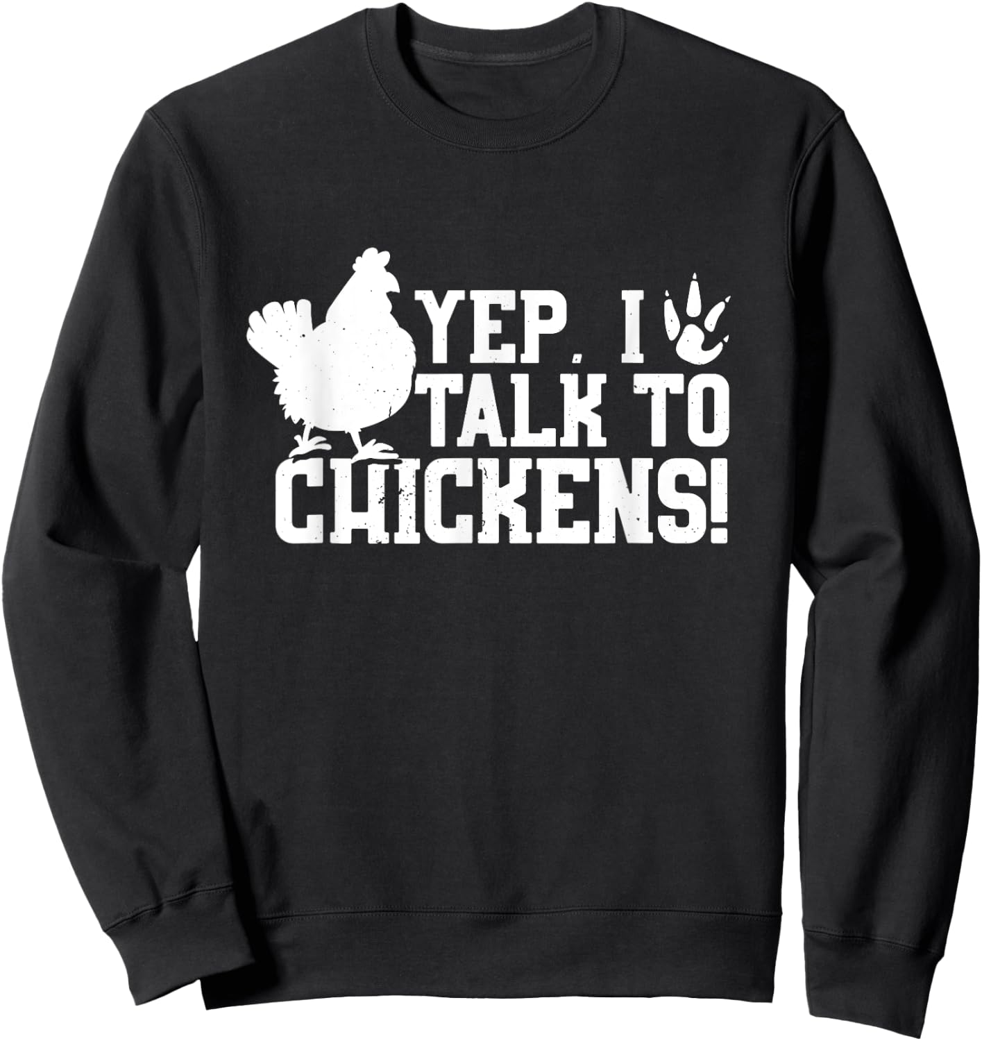 Chicken Farmer Poultry Farmer Farmhouse Chicken Farming Sweatshirt - Sweatshirt | Black