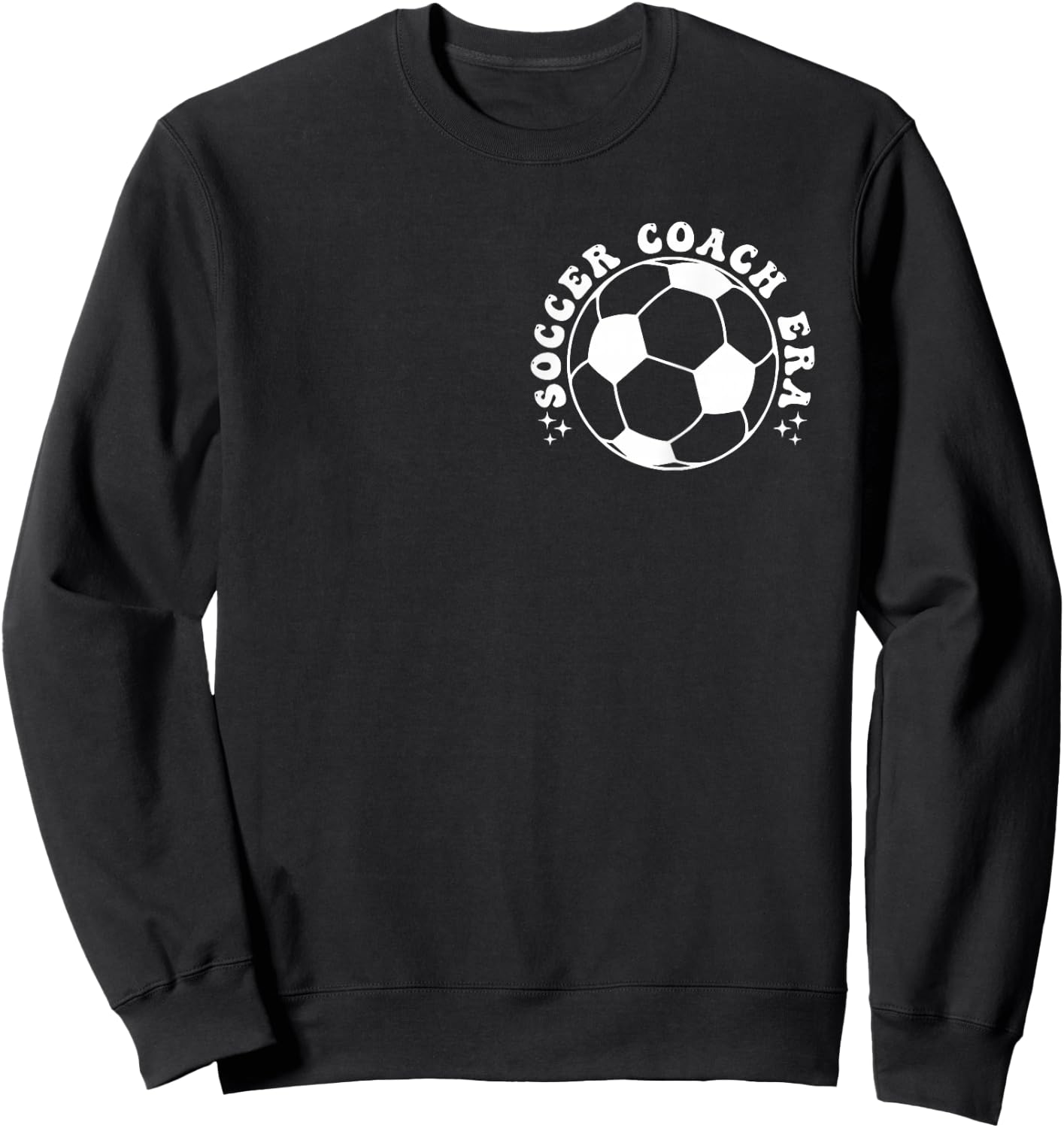 Funny vintage In My Soccer Coach Era Funny Coach Football Sweatshirt - Sweatshirt | Black