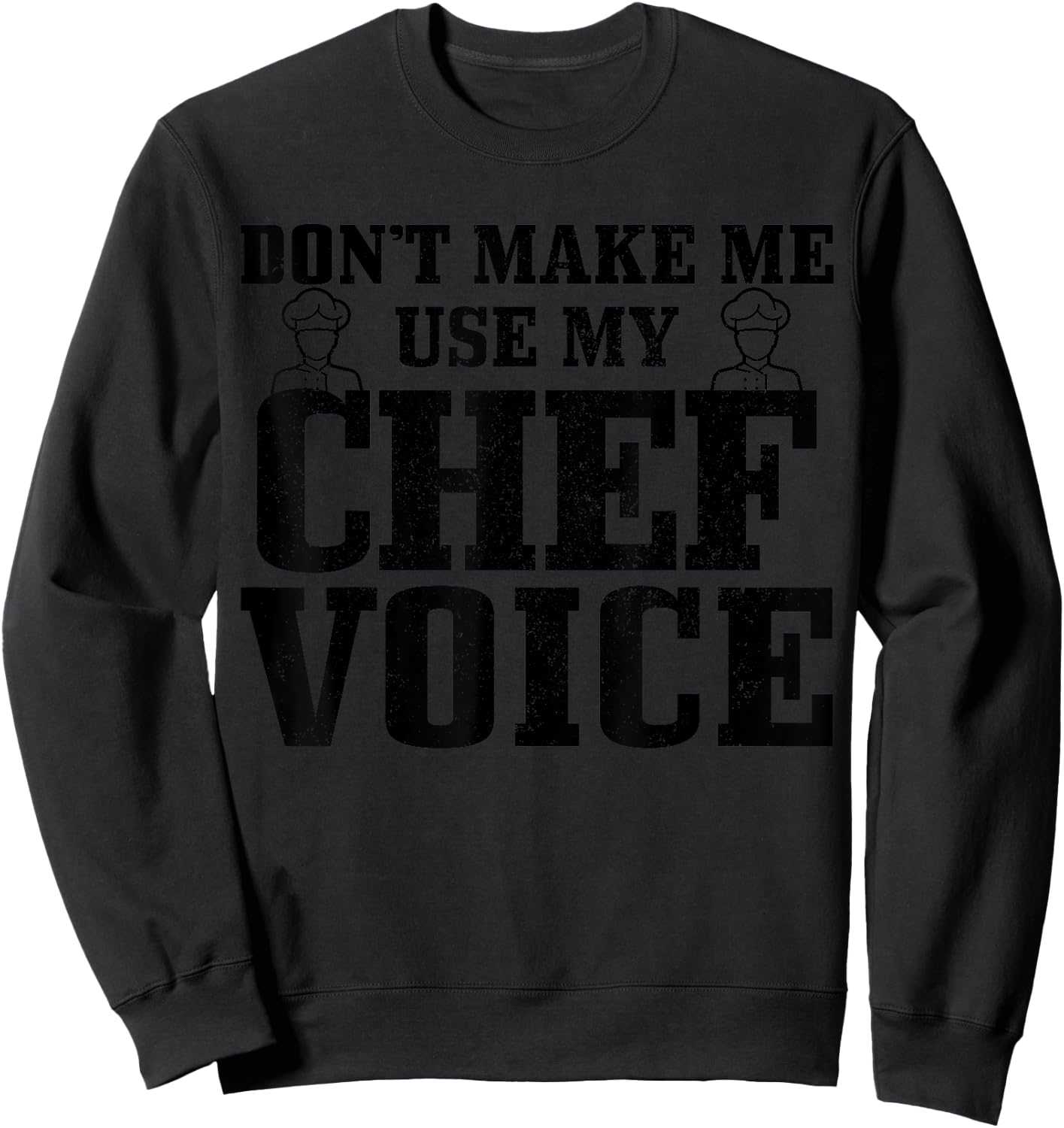 Koch Cooking Saying Funny Gift Chefs Sweatshirt - Sweatshirt | Black