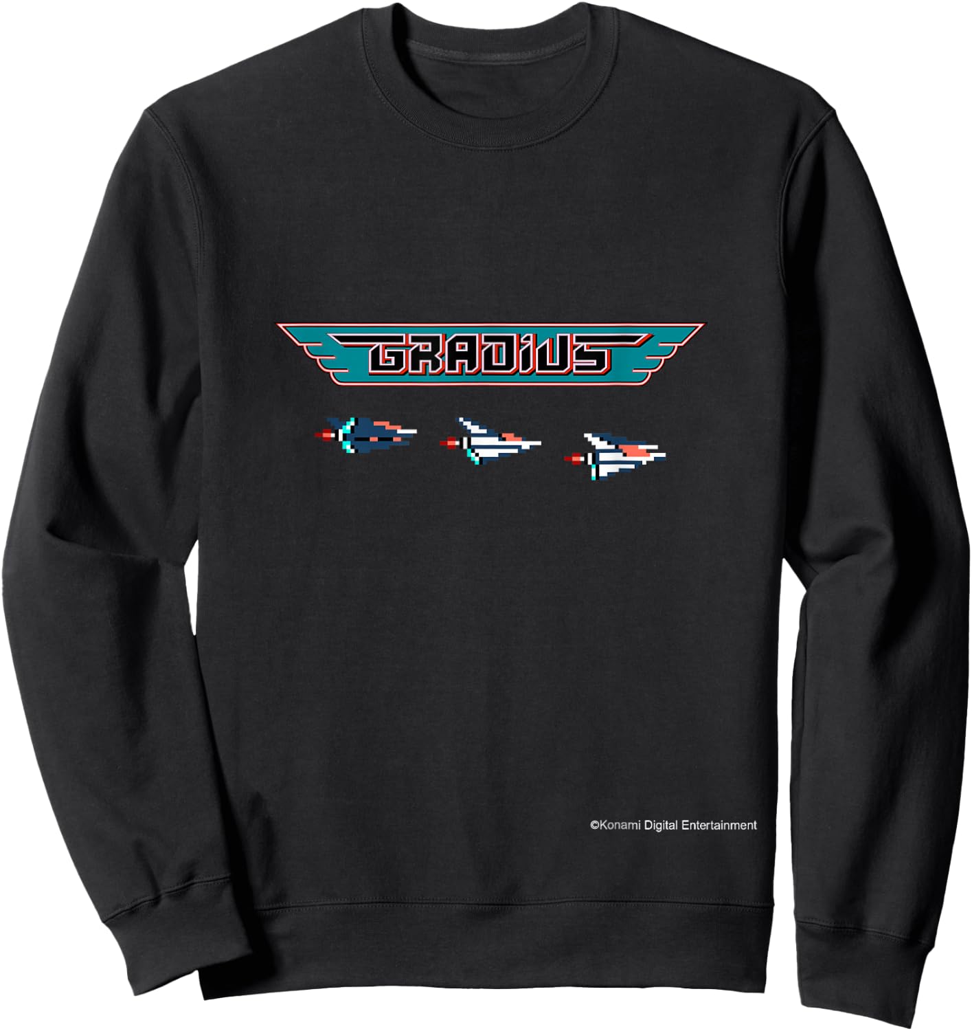 "GRADIUS"VicViper Sweatshirt - Sweatshirt | Black