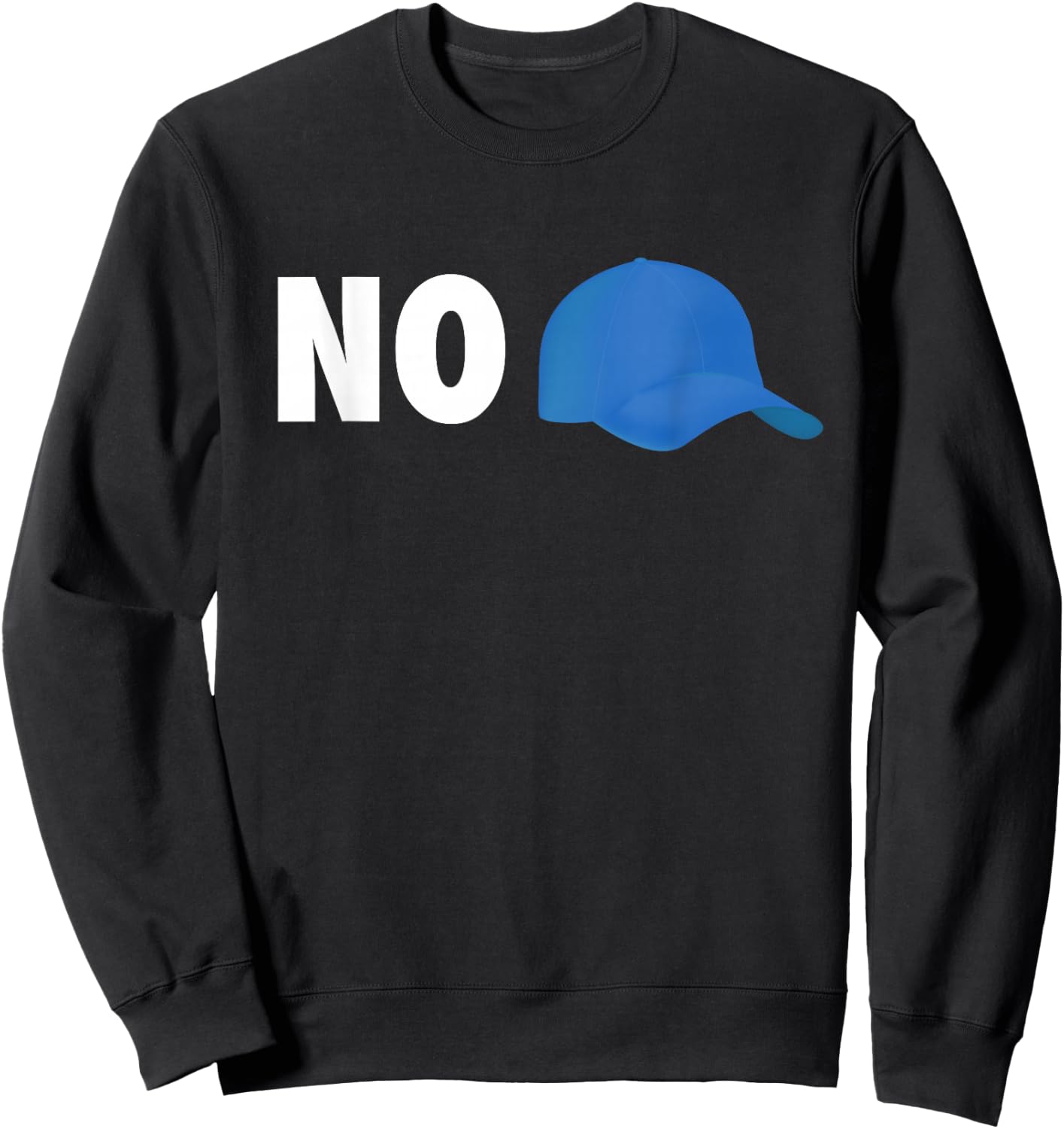 No Cap Stop Cappin Stop Flexing Gift Women Kids Sweatshirt - Sweatshirt | Black