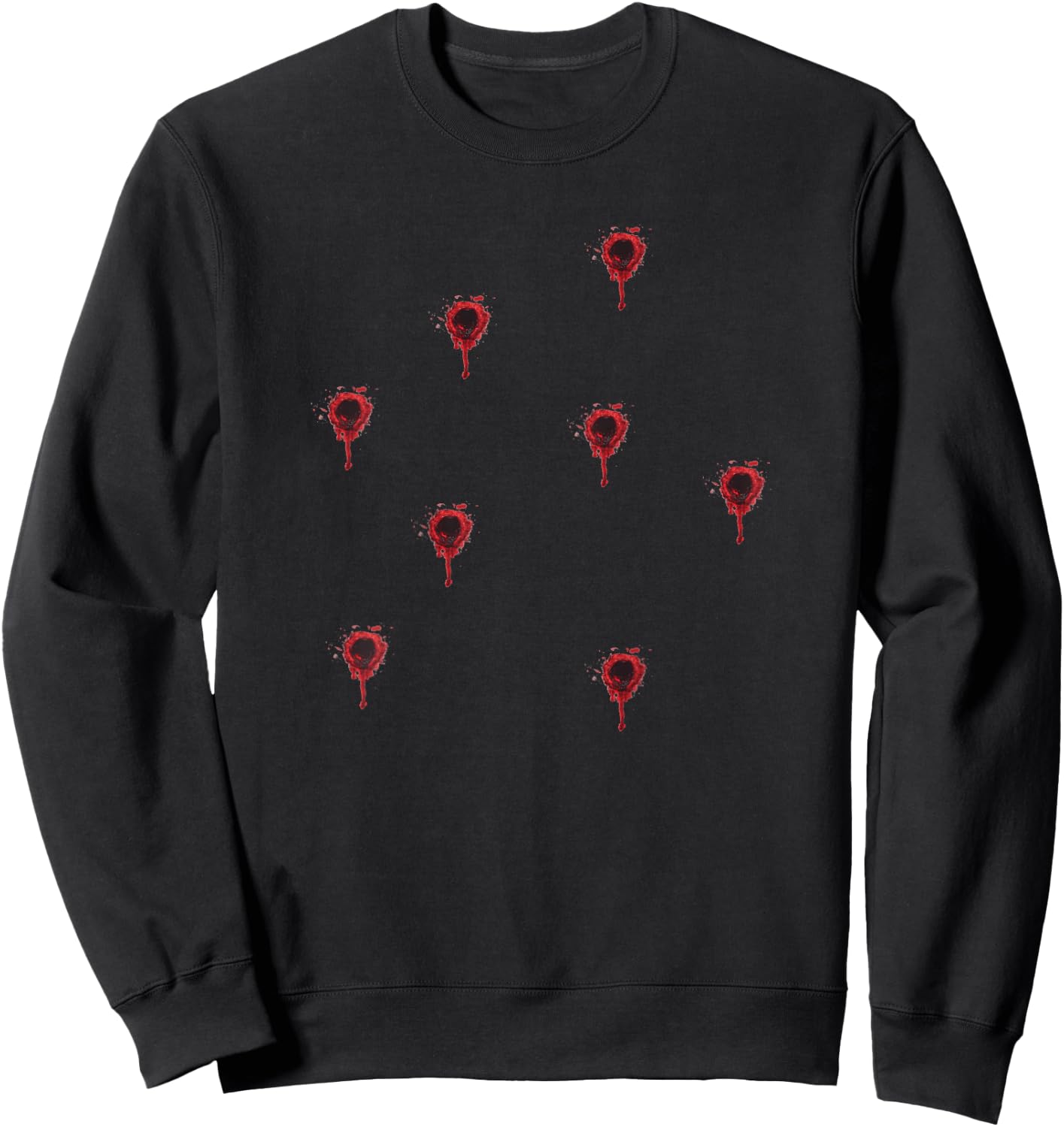 Bullet Holes Sweatshirt - Sweatshirt | Black