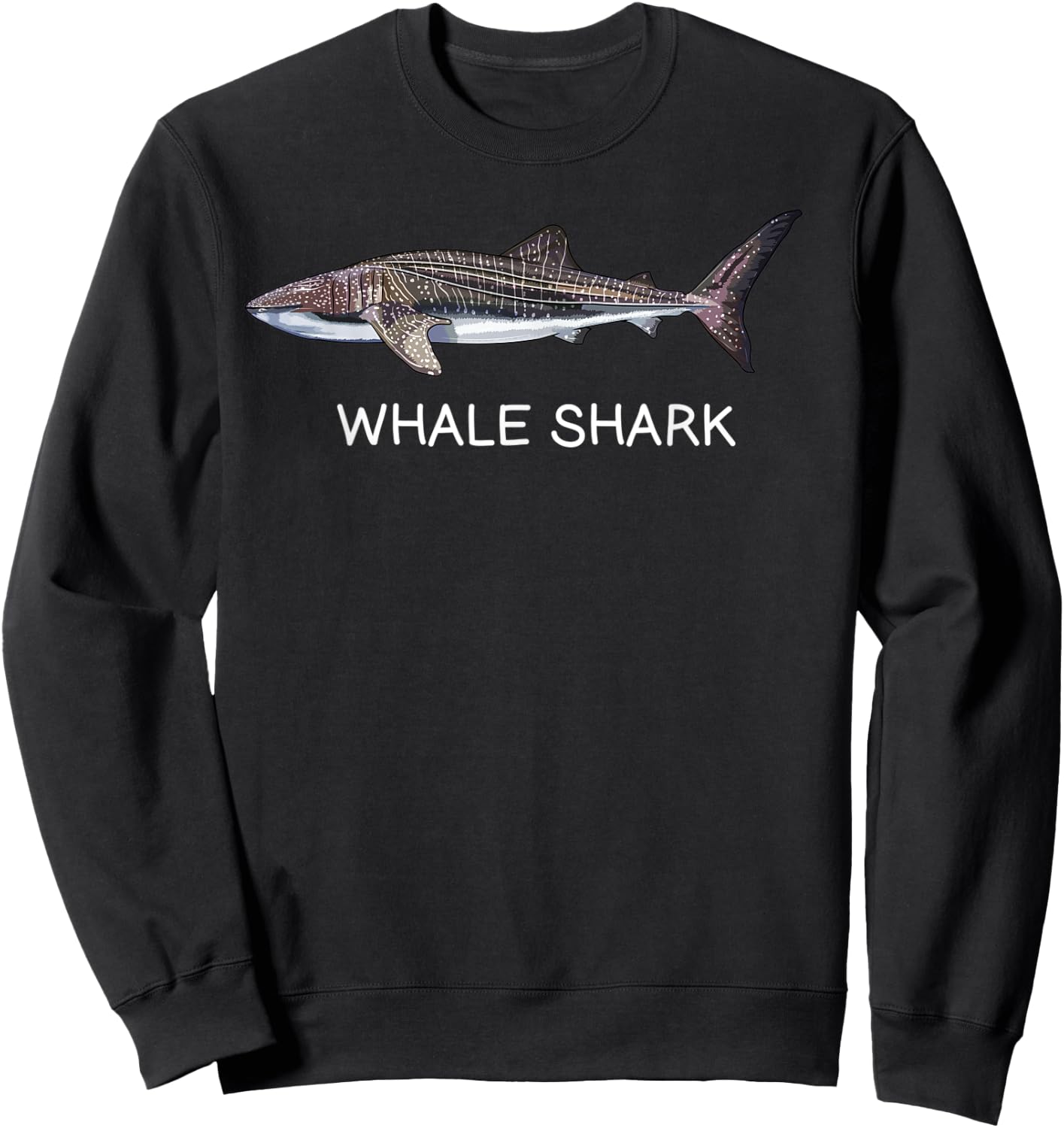Whale Shark Lover Sweatshirt - Sweatshirt | Black