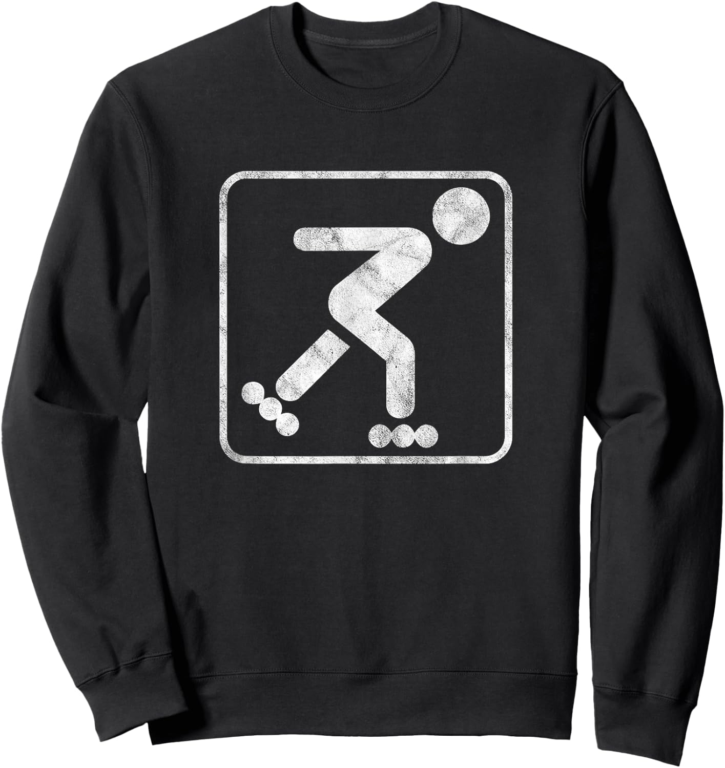 Sk8 Inline Roller Skates Sweatshirt - Sweatshirt | Black