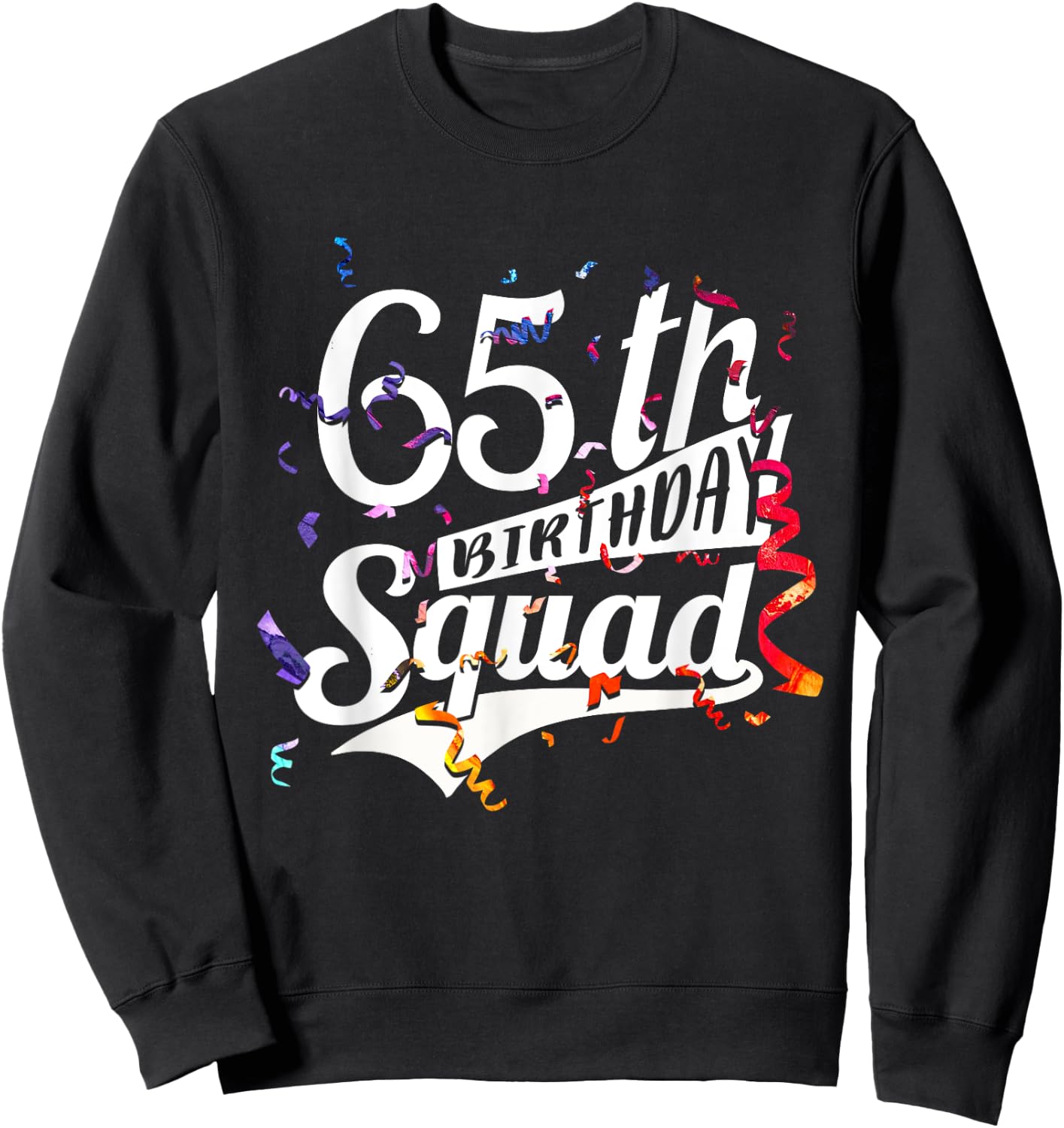 Funny 65th Birthday Women 1956 Squad Sweatshirt - Sweatshirt | Black