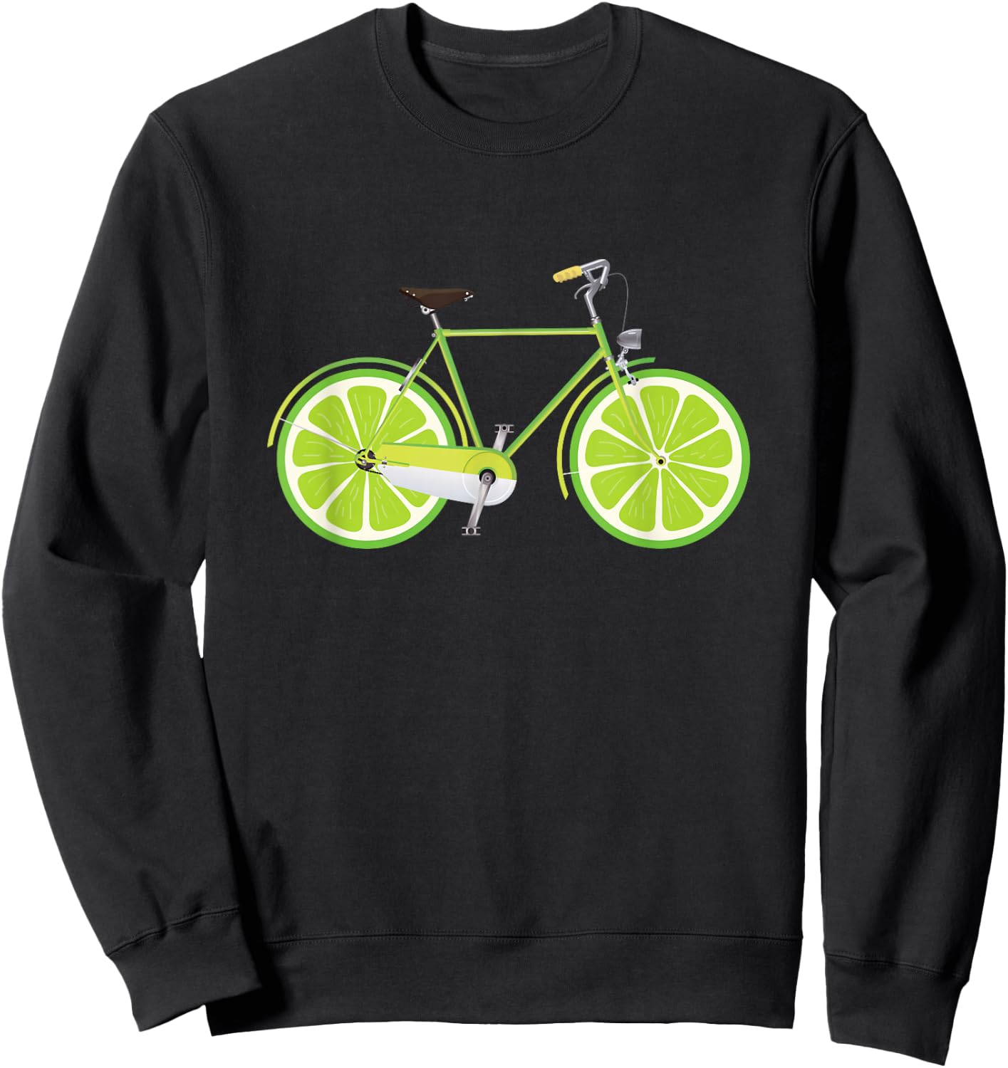Bicycle Bike Cycling Lime Bike Cycling Biker Gift Sweatshirt - Sweatshirt | Black