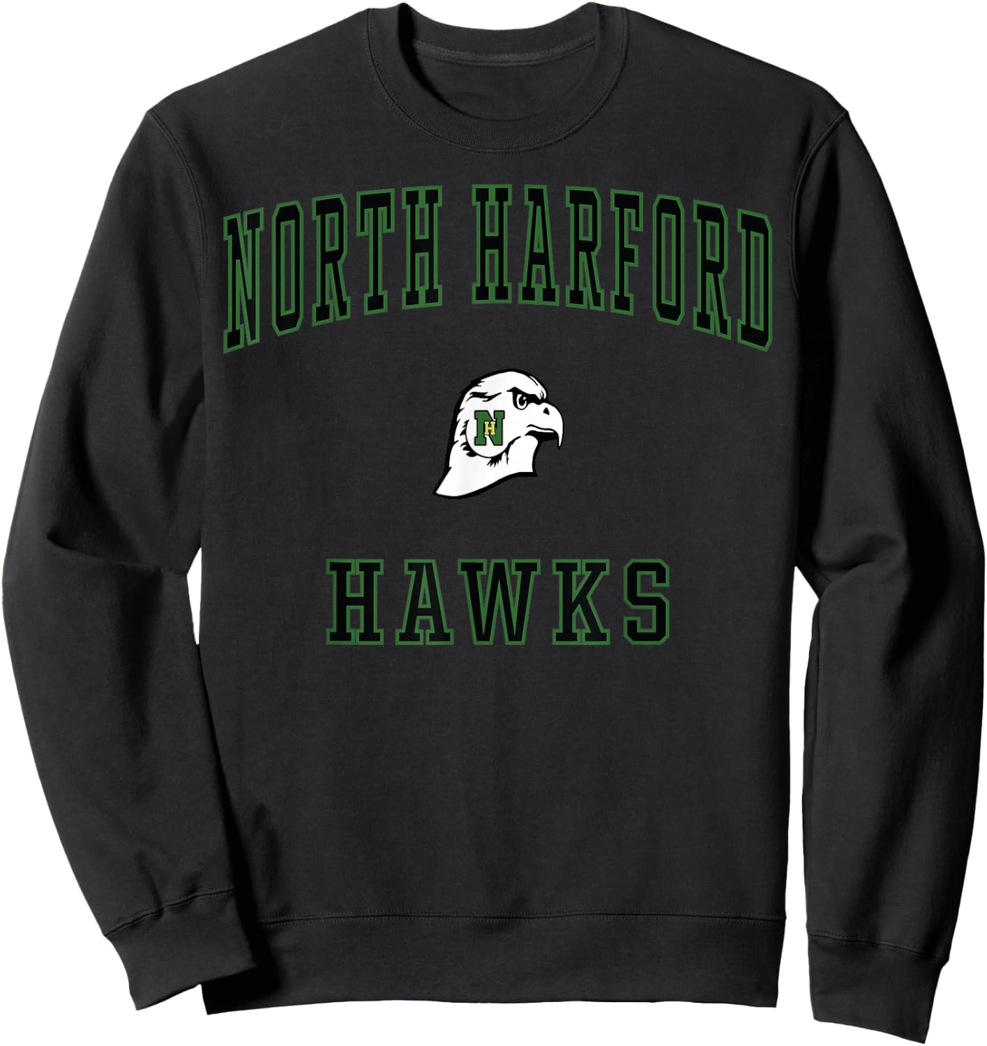 North Harford High School Hawks Sweatshirt - Sweatshirt | Black