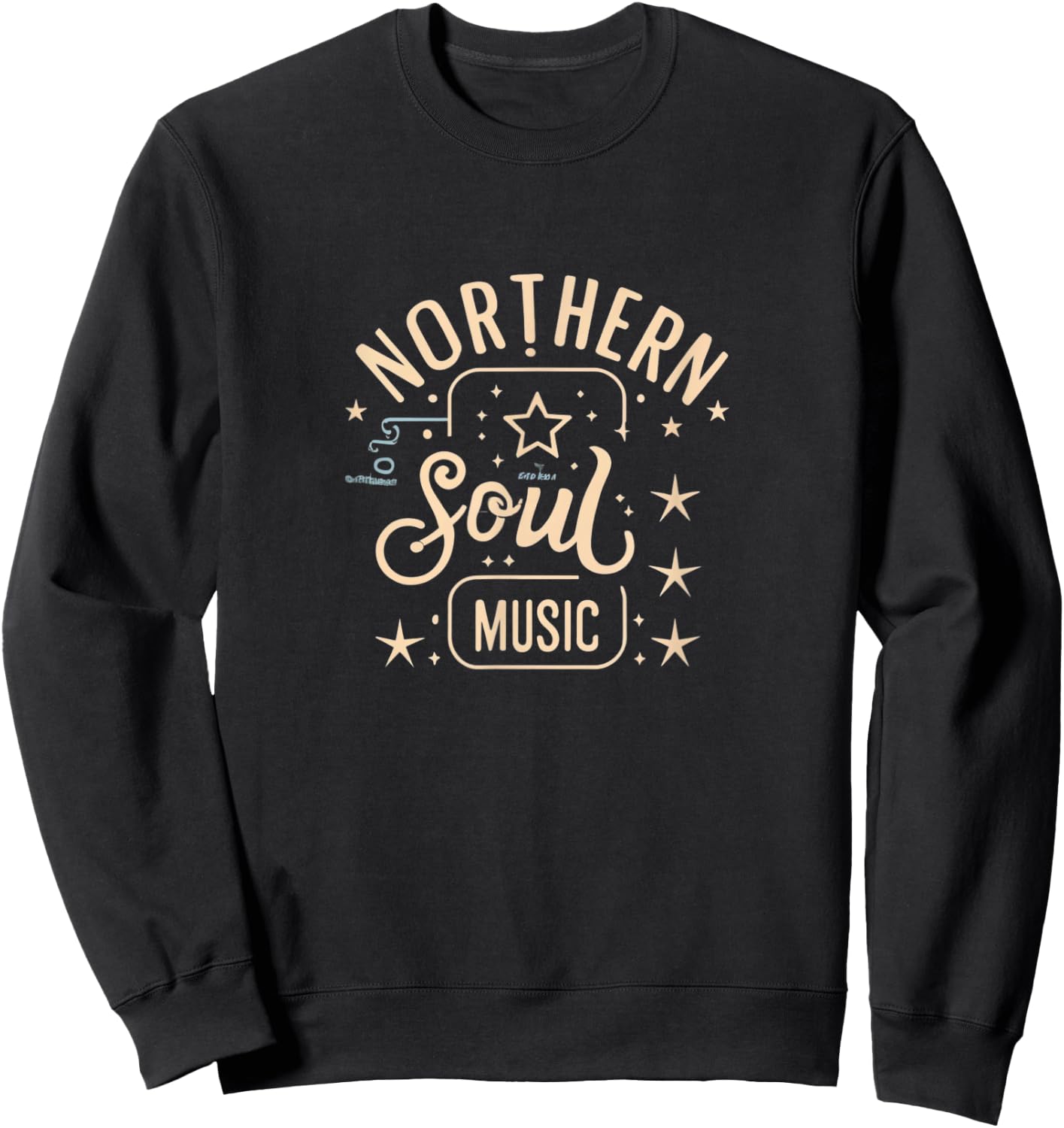Northern soul music Sweatshirt - Sweatshirt | Black
