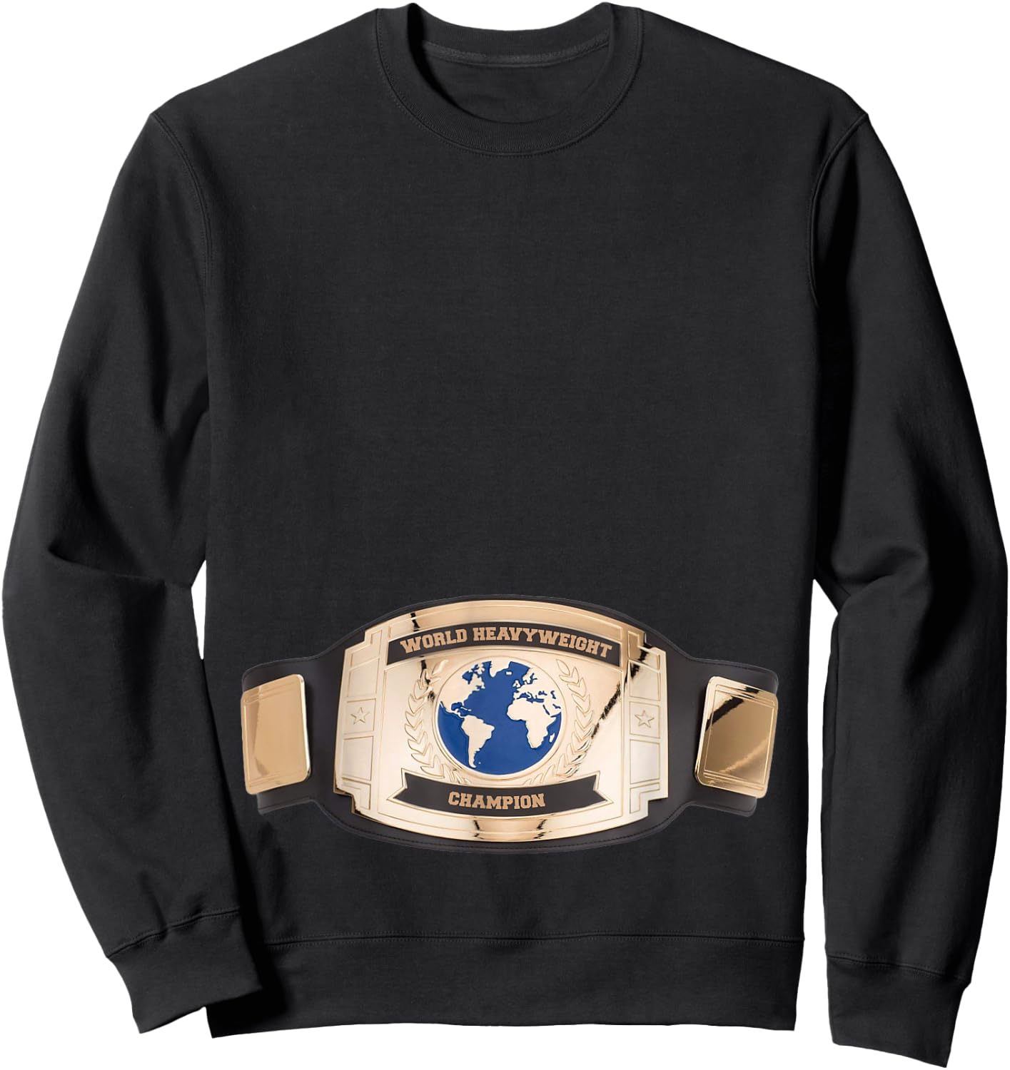 World Heavyweight Champion Belt Sweatshirt - Sweatshirt | Black
