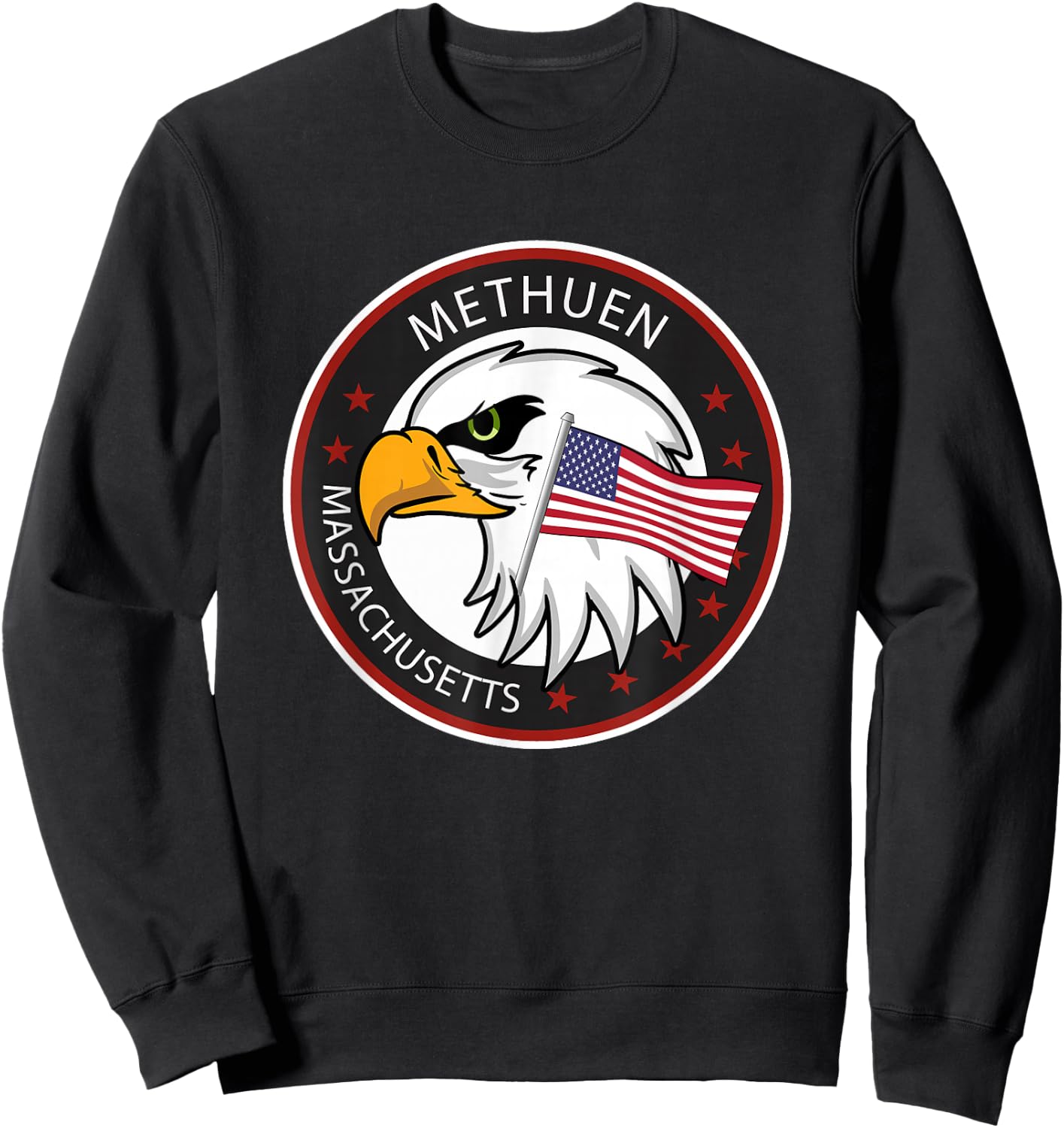 Methuen MA Massachusetts Sweatshirt - Sweatshirt | Black
