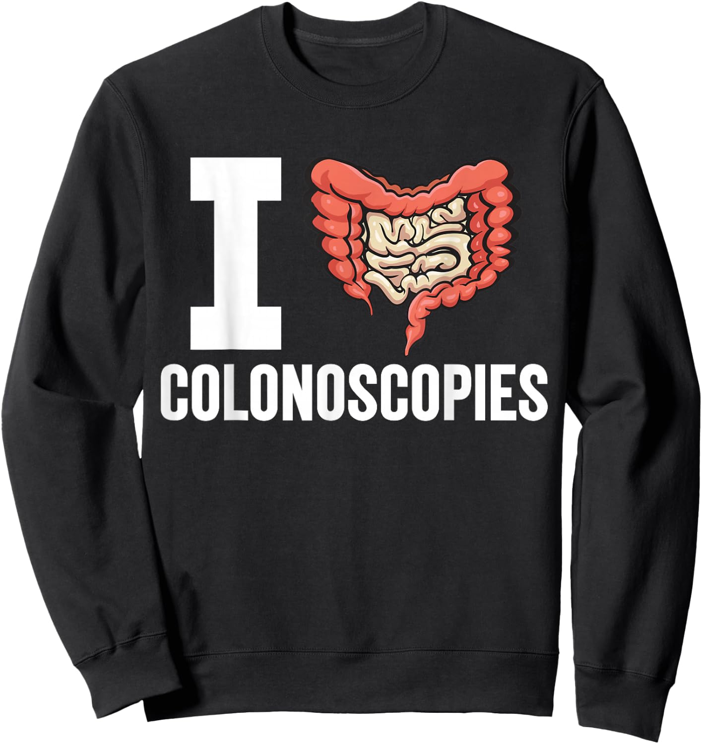 Gastroenterology Nurse Endoscopy Colonoscopy Sweatshirt - Sweatshirt | Black