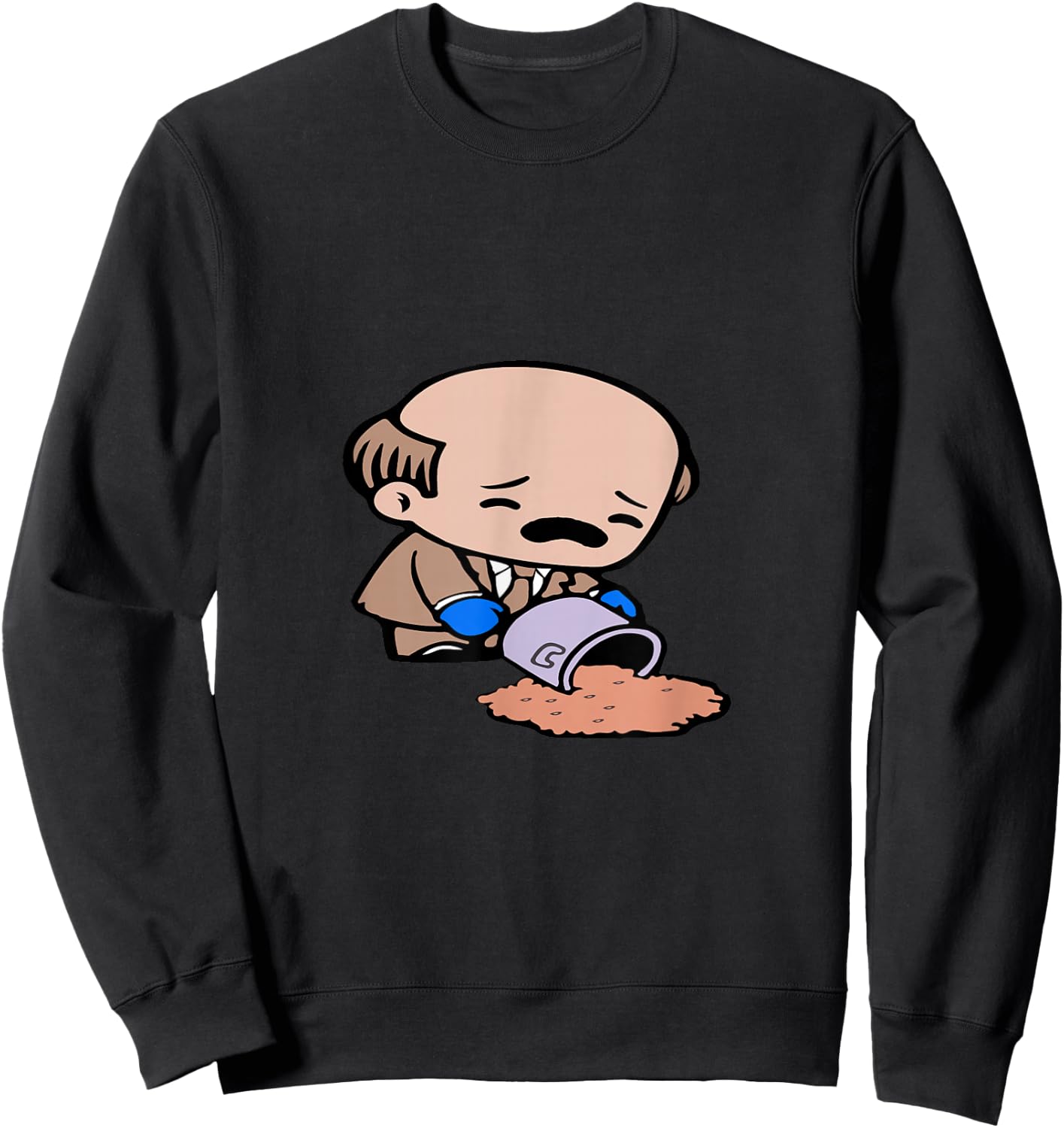 Kevin Drips His Chili Sweatshirt - Sweatshirt | Black